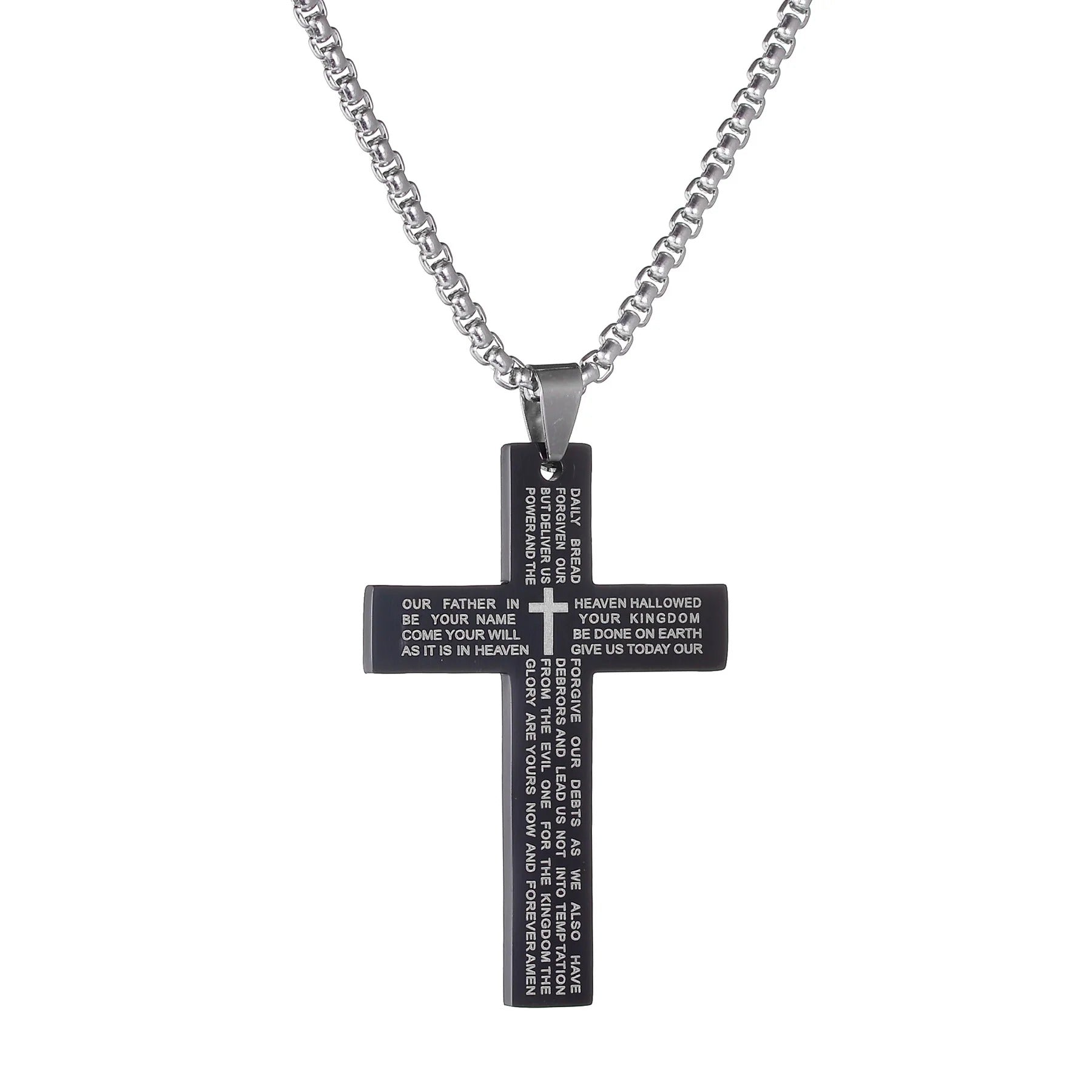 Minimalist Prayer Cross - Godlygrind