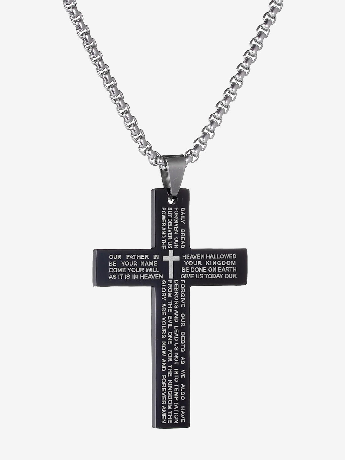 Minimalist Prayer Cross - Godlygrind