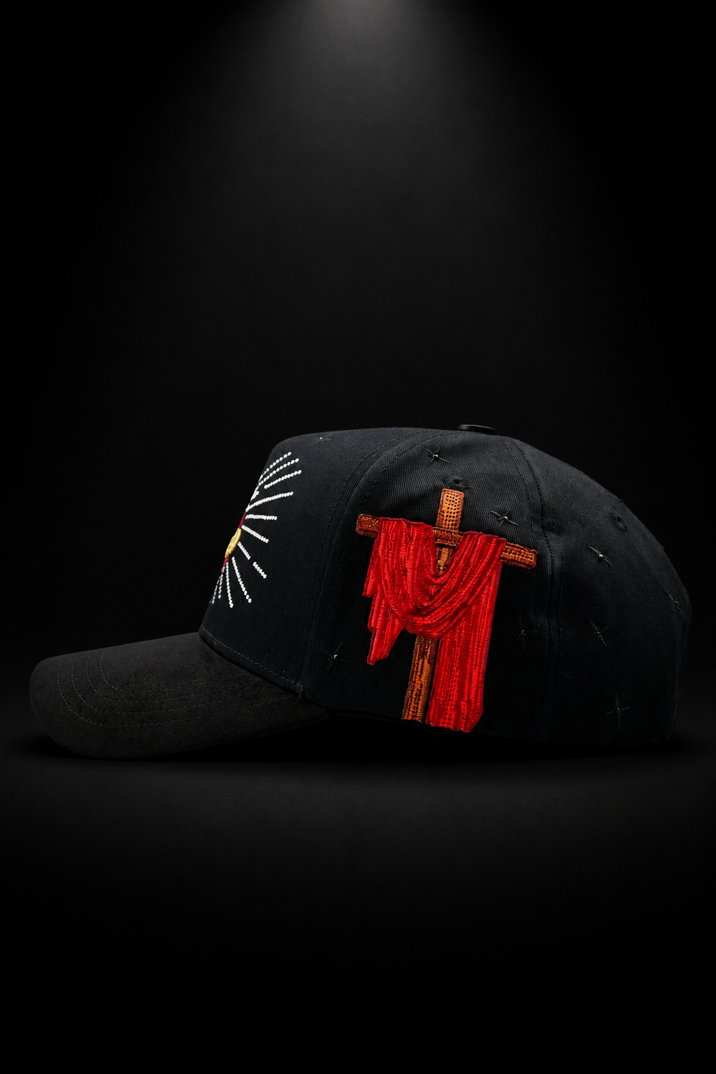 Sacred Heart Black Cap