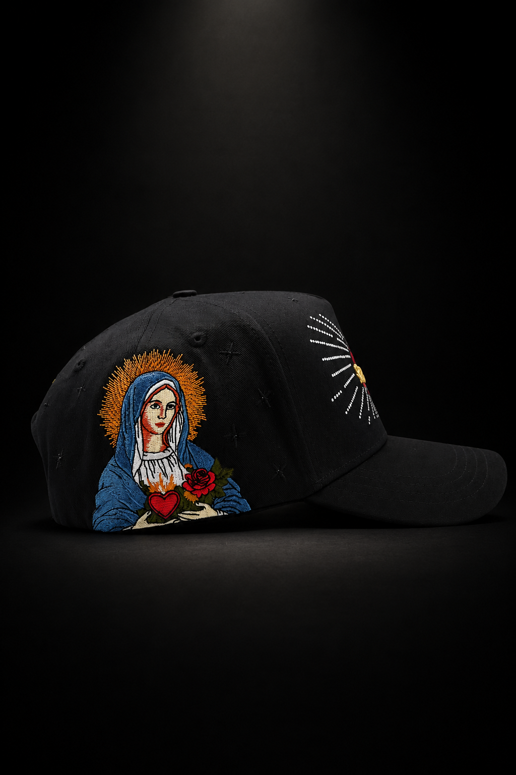 Sacred Heart Black Cap