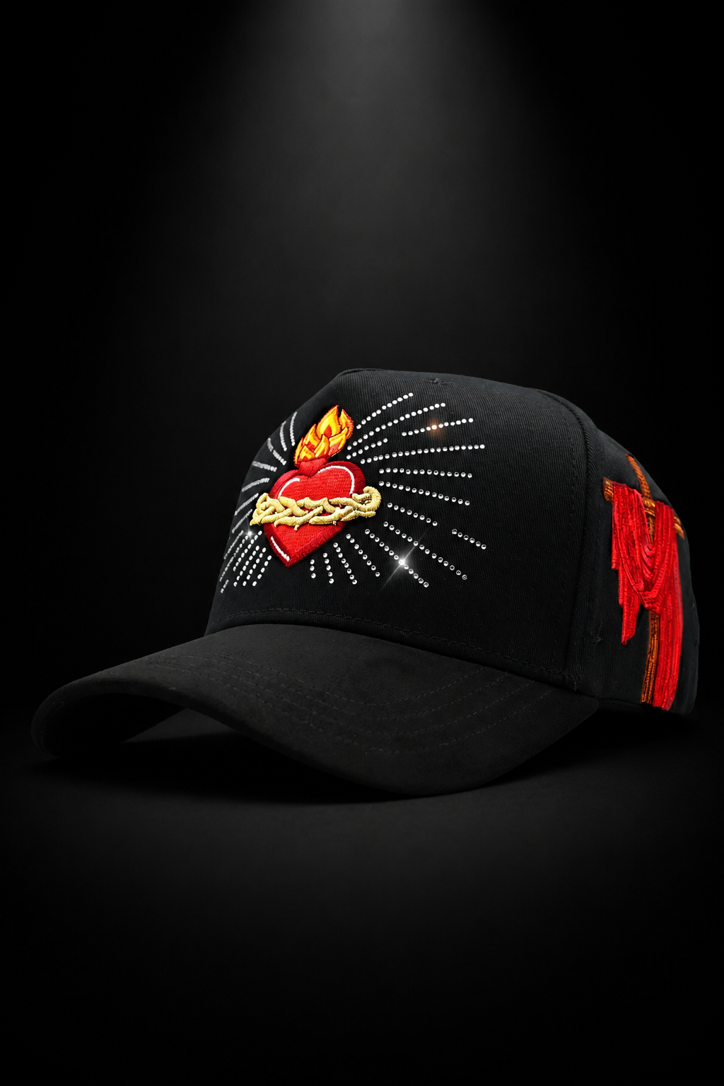 Sacred Heart Black Cap