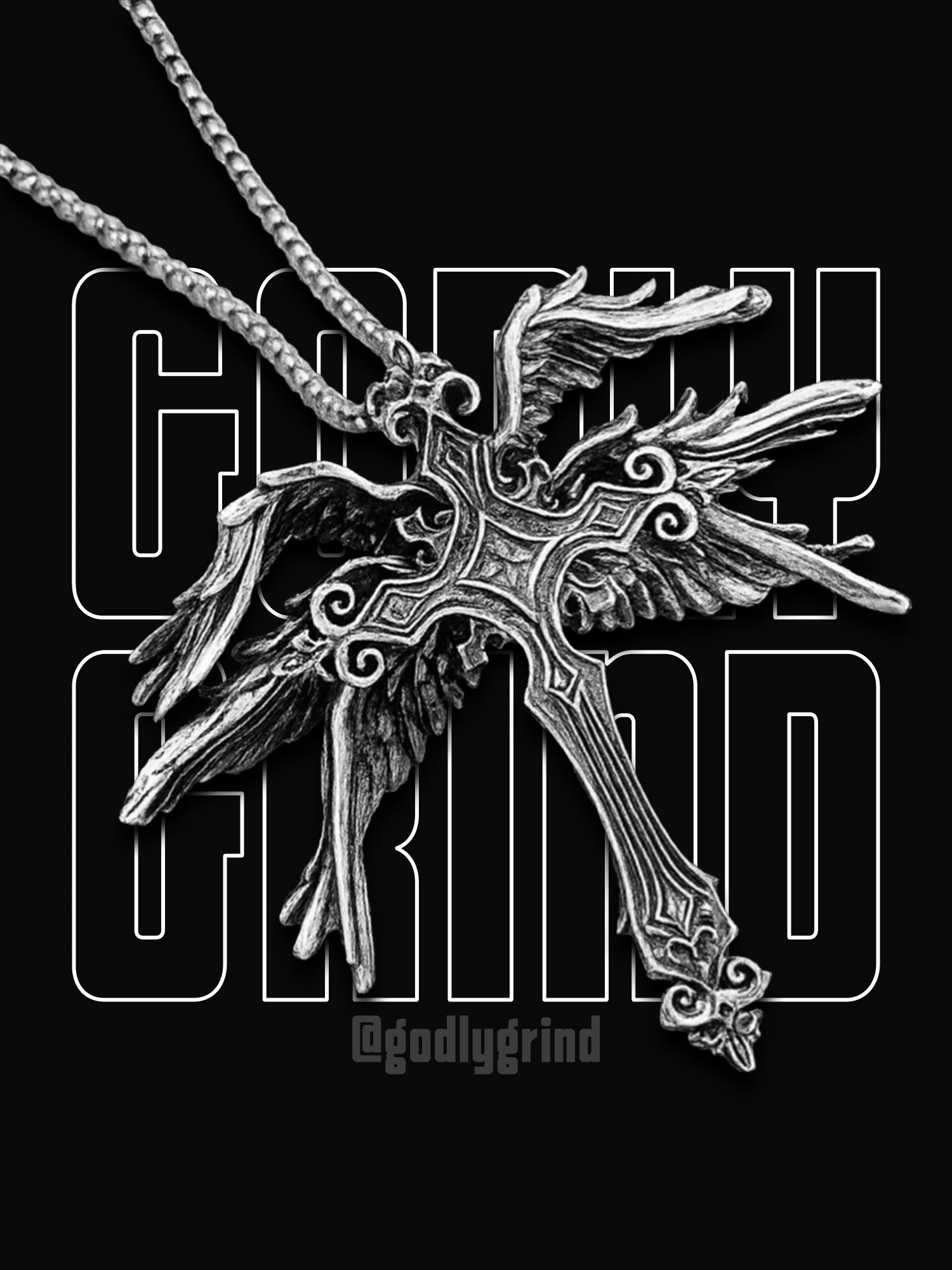 Seraphic Cross Necklace