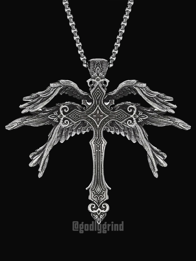 Seraphic Cross Necklace