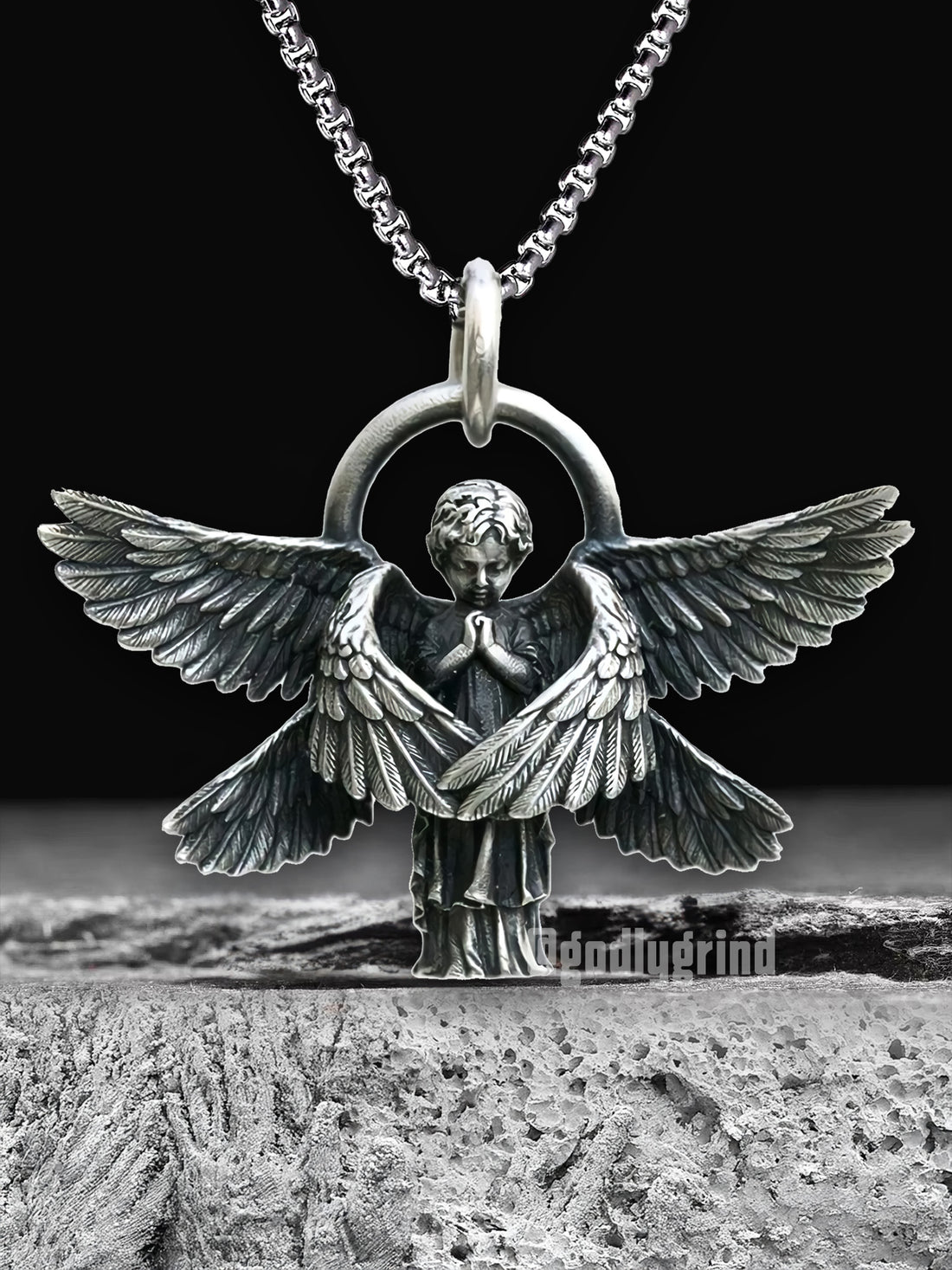 Godly Grind Seraphic Guard Good Luck Necklace