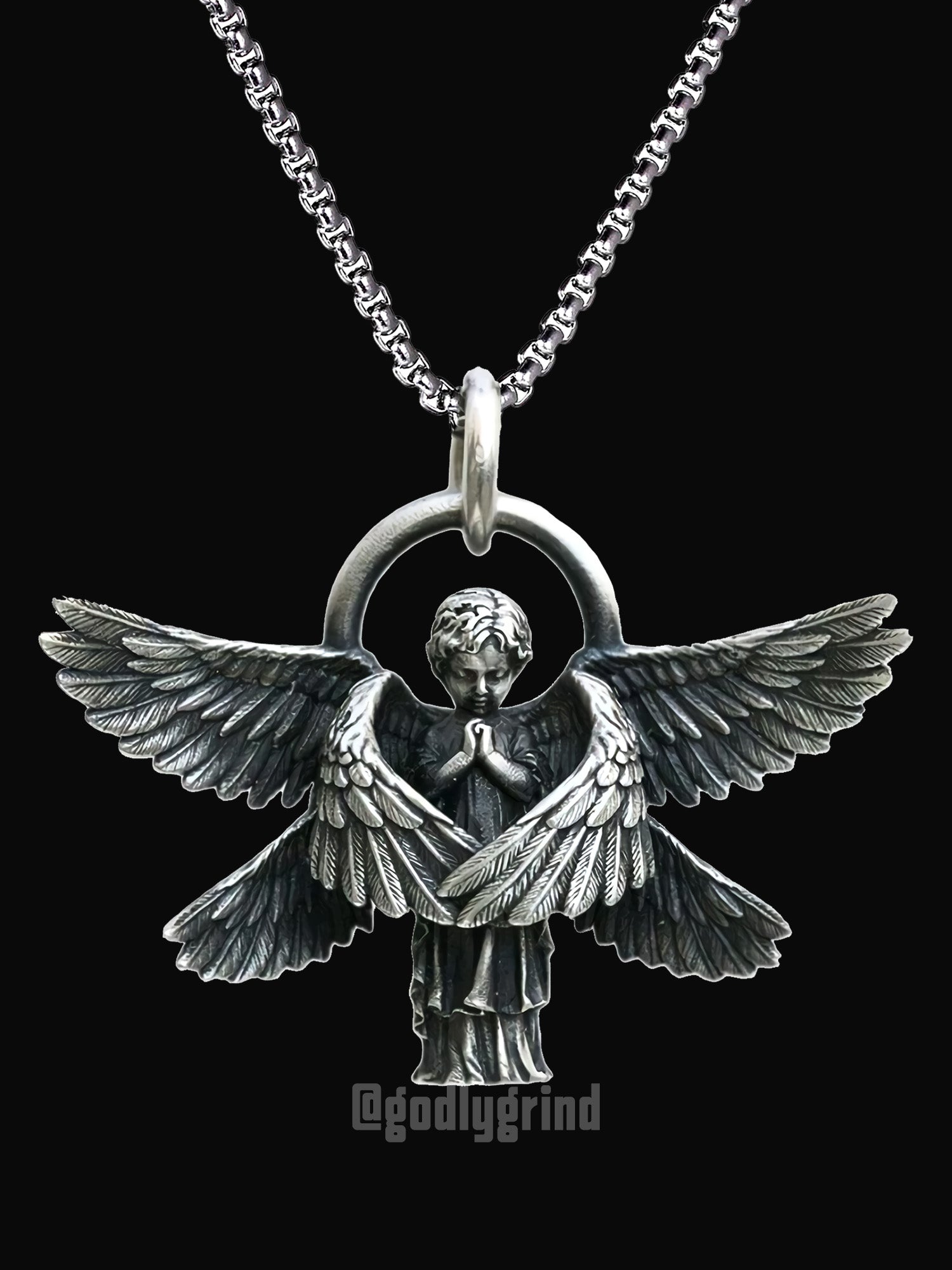 Godly Grind Seraphic Guard Good Luck Necklace