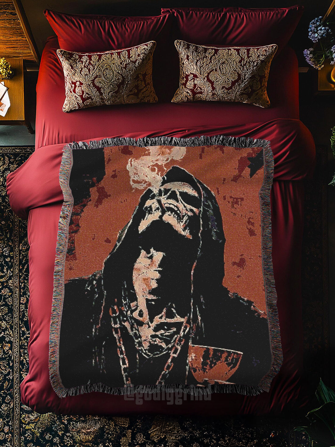 Smoking Reaper Blanket
