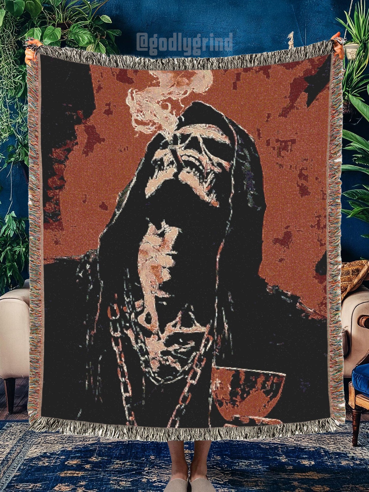 Smoking Reaper Blanket