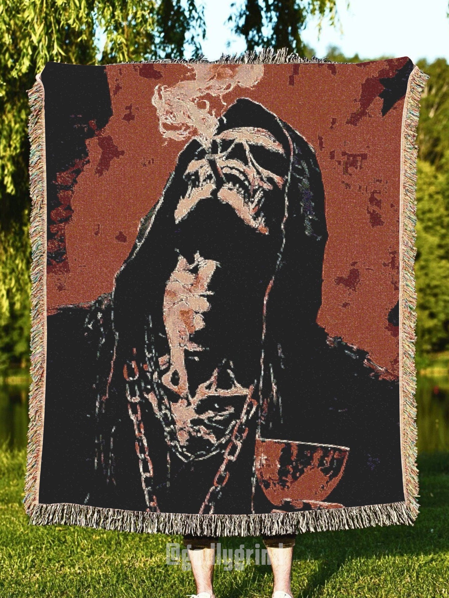 Smoking Reaper Blanket