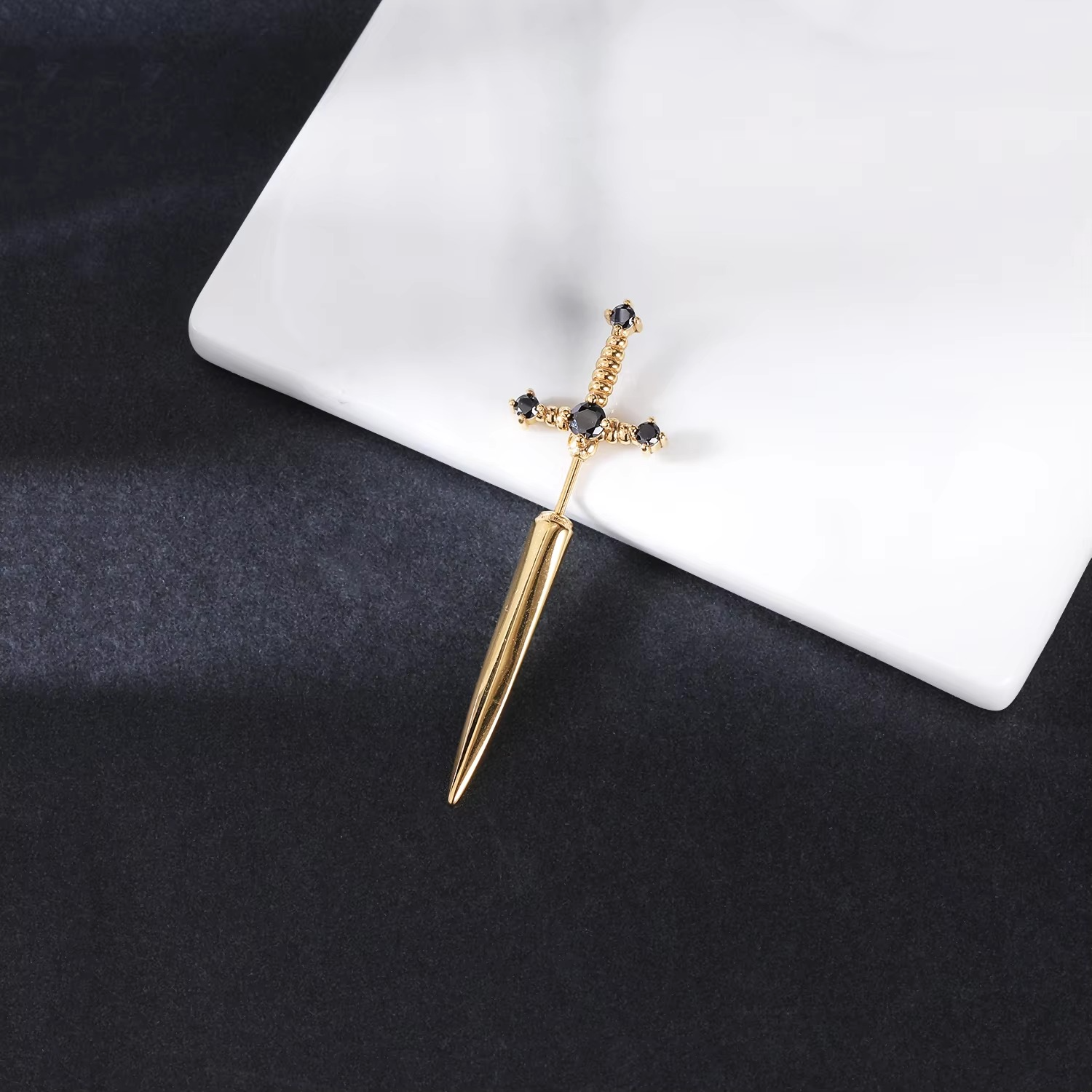Sword Earrings