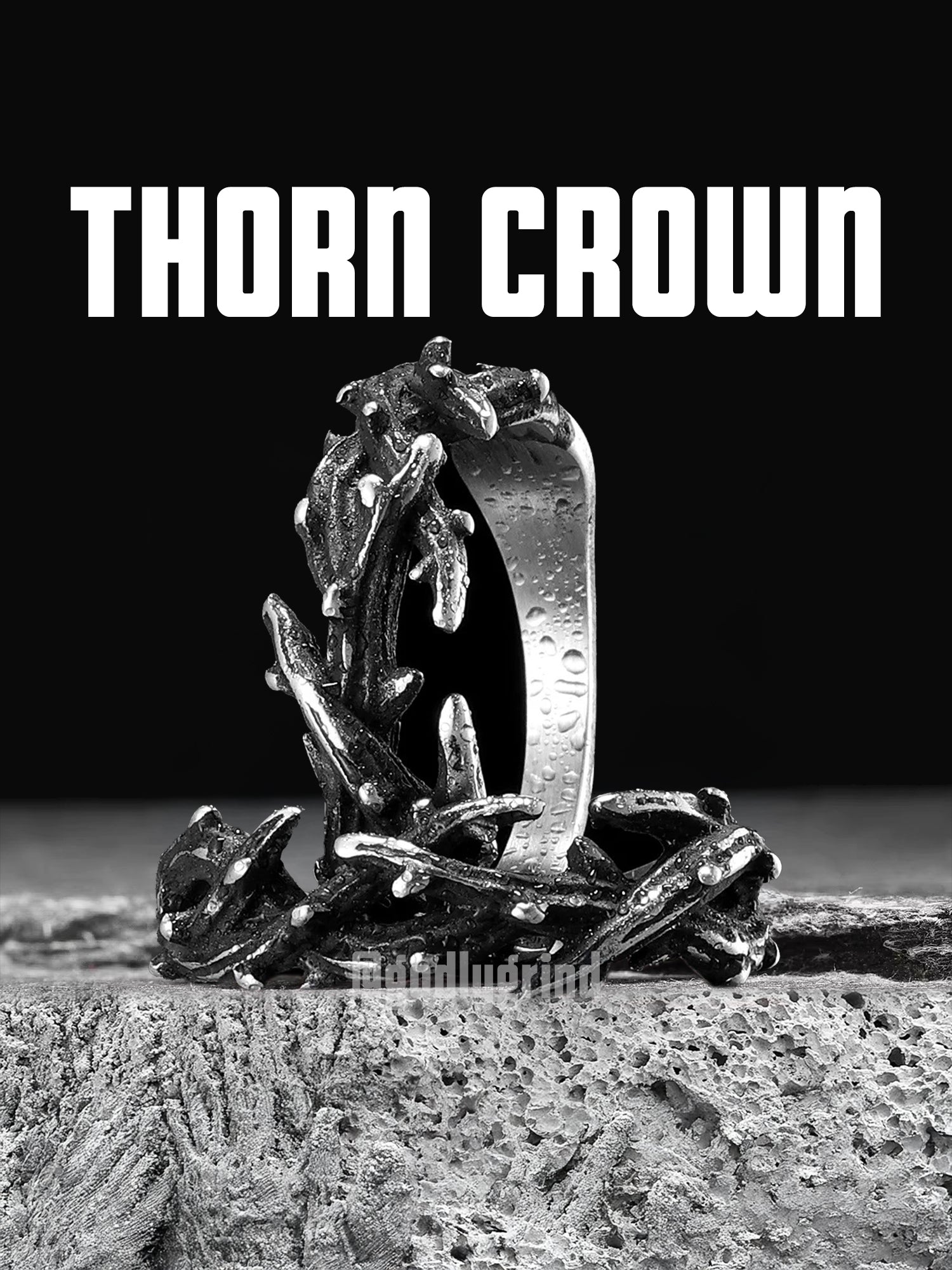 Thorn Crown Ring