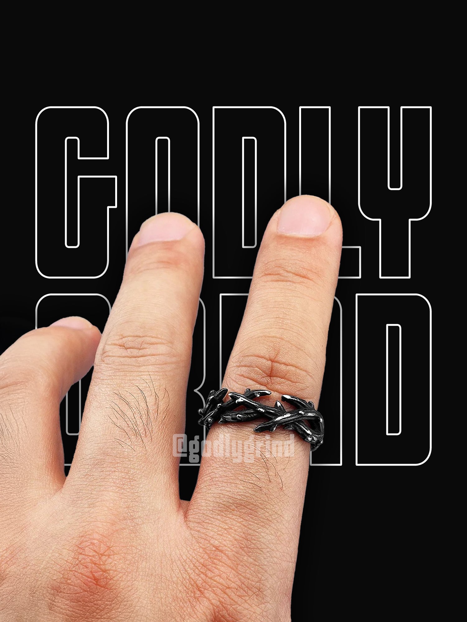 Thorn Crown Ring