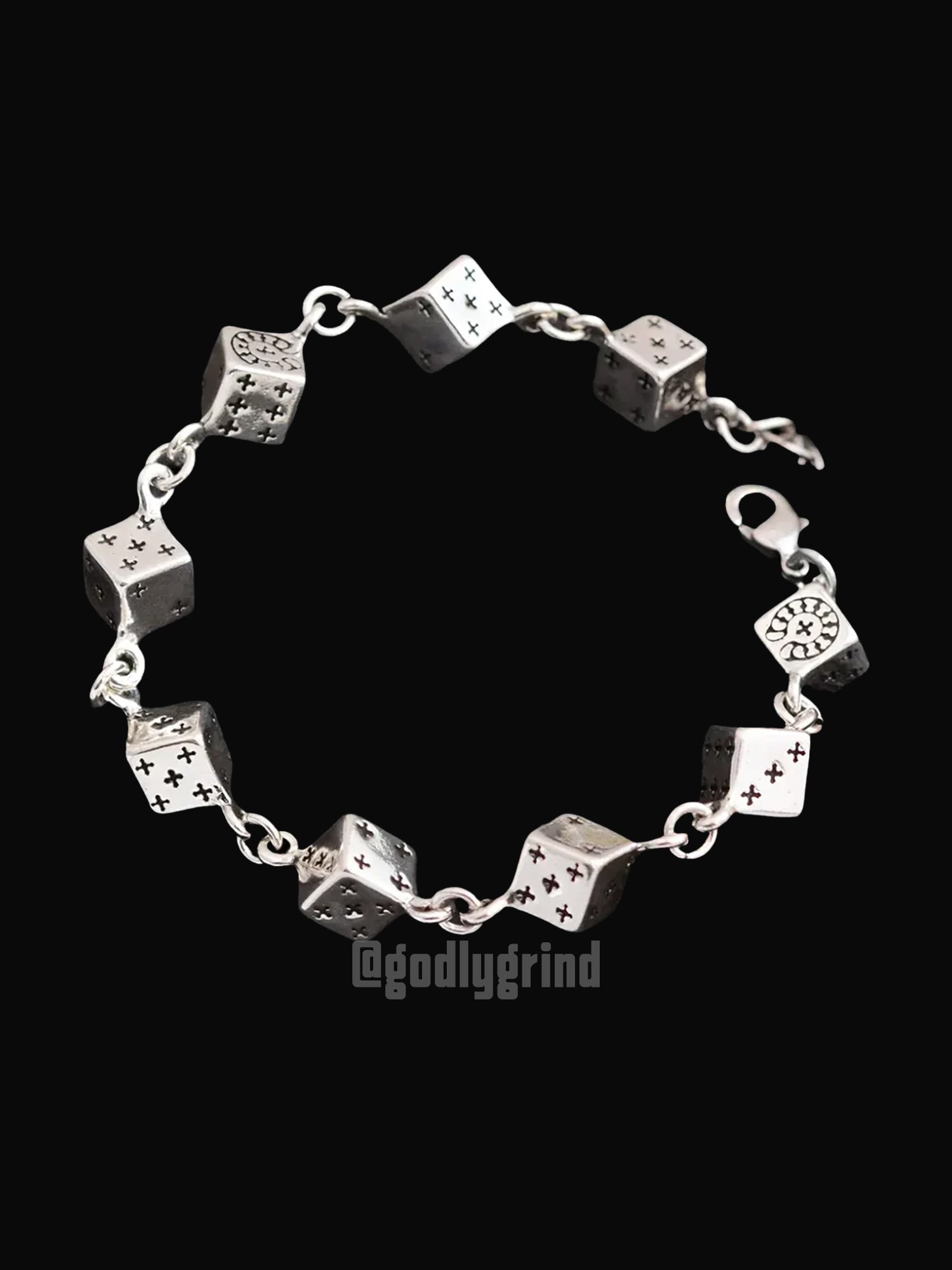 Vestige Cross Dice Bracelet