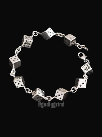 Vestige Cross Dice Bracelet