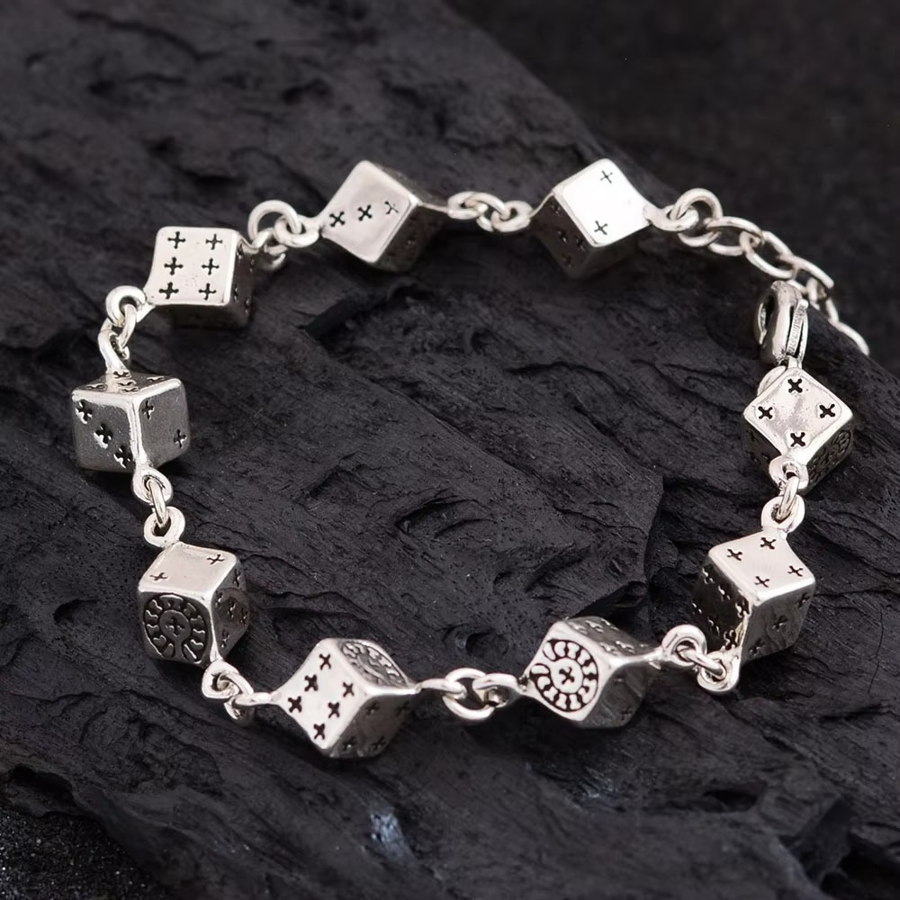 Vestige Cross Dice Bracelet