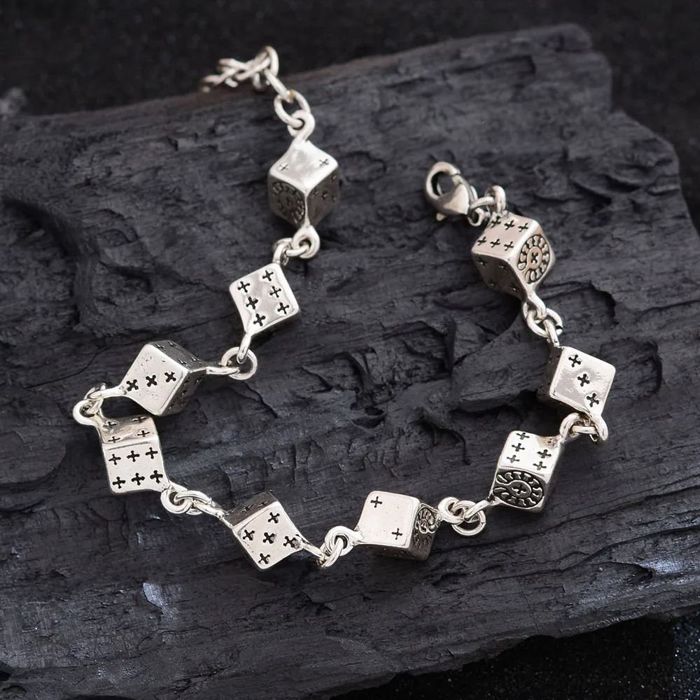Vestige Cross Dice Bracelet