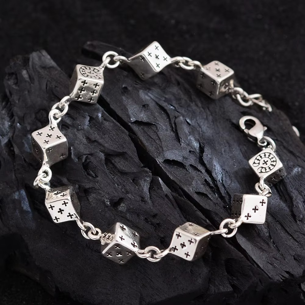 Vestige Cross Dice Bracelet
