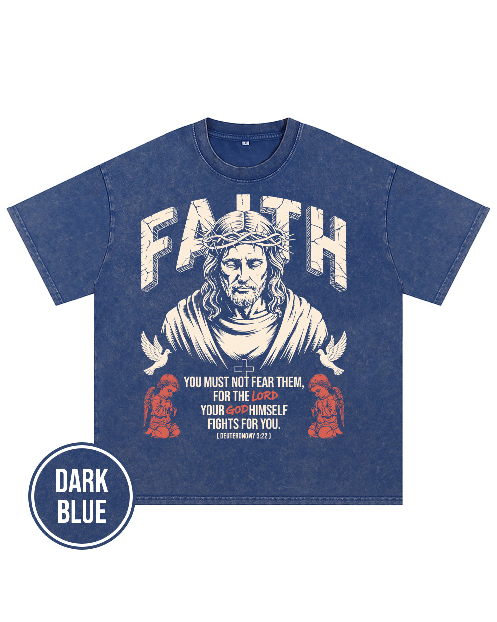 You Must Not Fear Them Christian Shirt Faith Over Fear Inspired Godly Grind