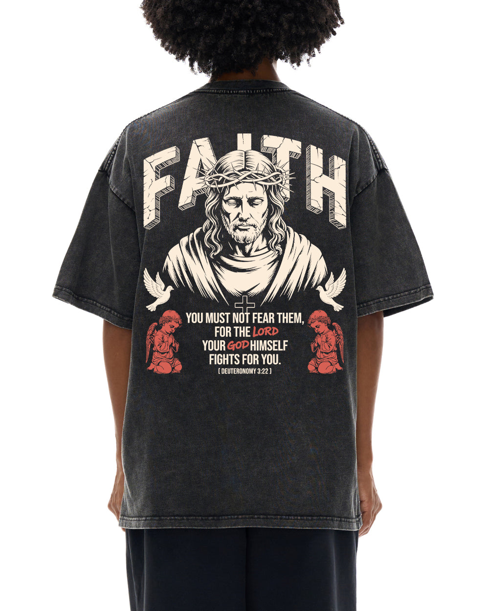You Must Not Fear Them Christian Shirt Faith Over Fear Inspired Godly Grind