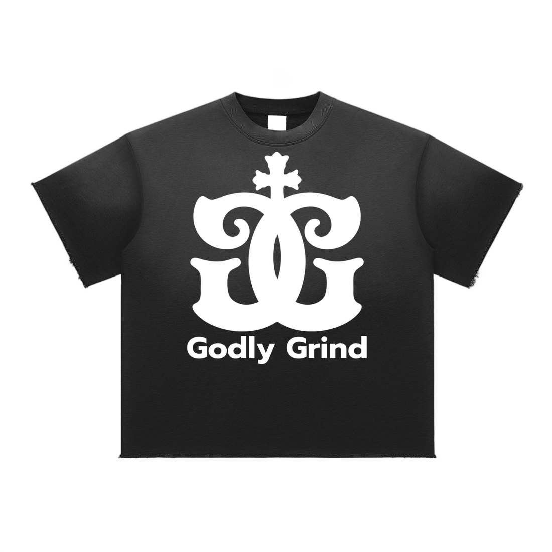Sun Fade Raw Edge T-Shirt - Godlygrind