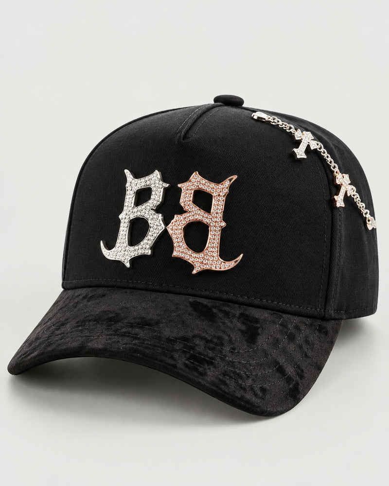 BB Rose Gold Cross Cap