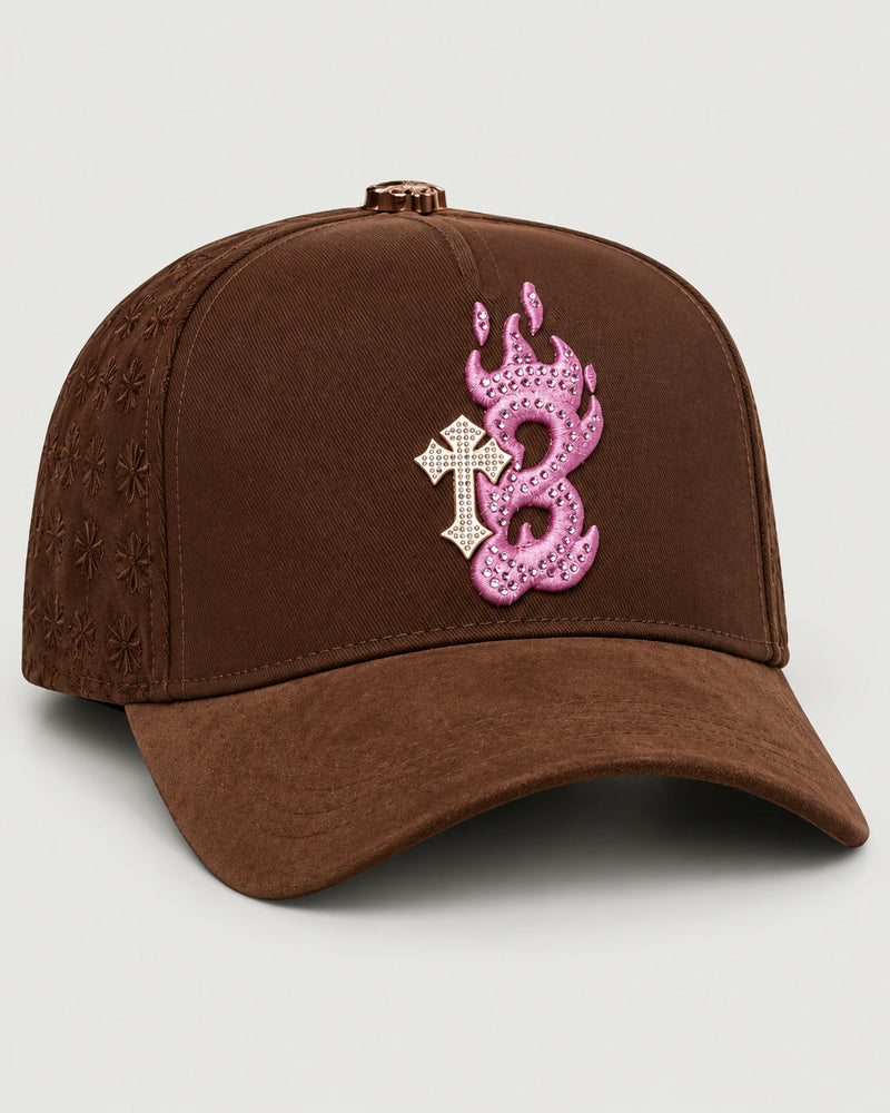 Flame B Cross Cap