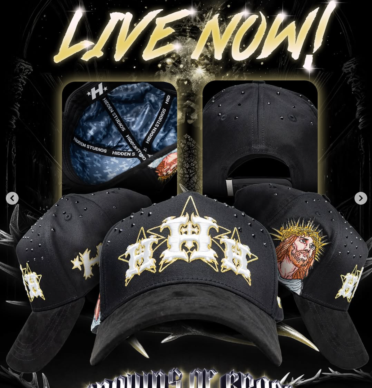 Holy Star Jesus Cap