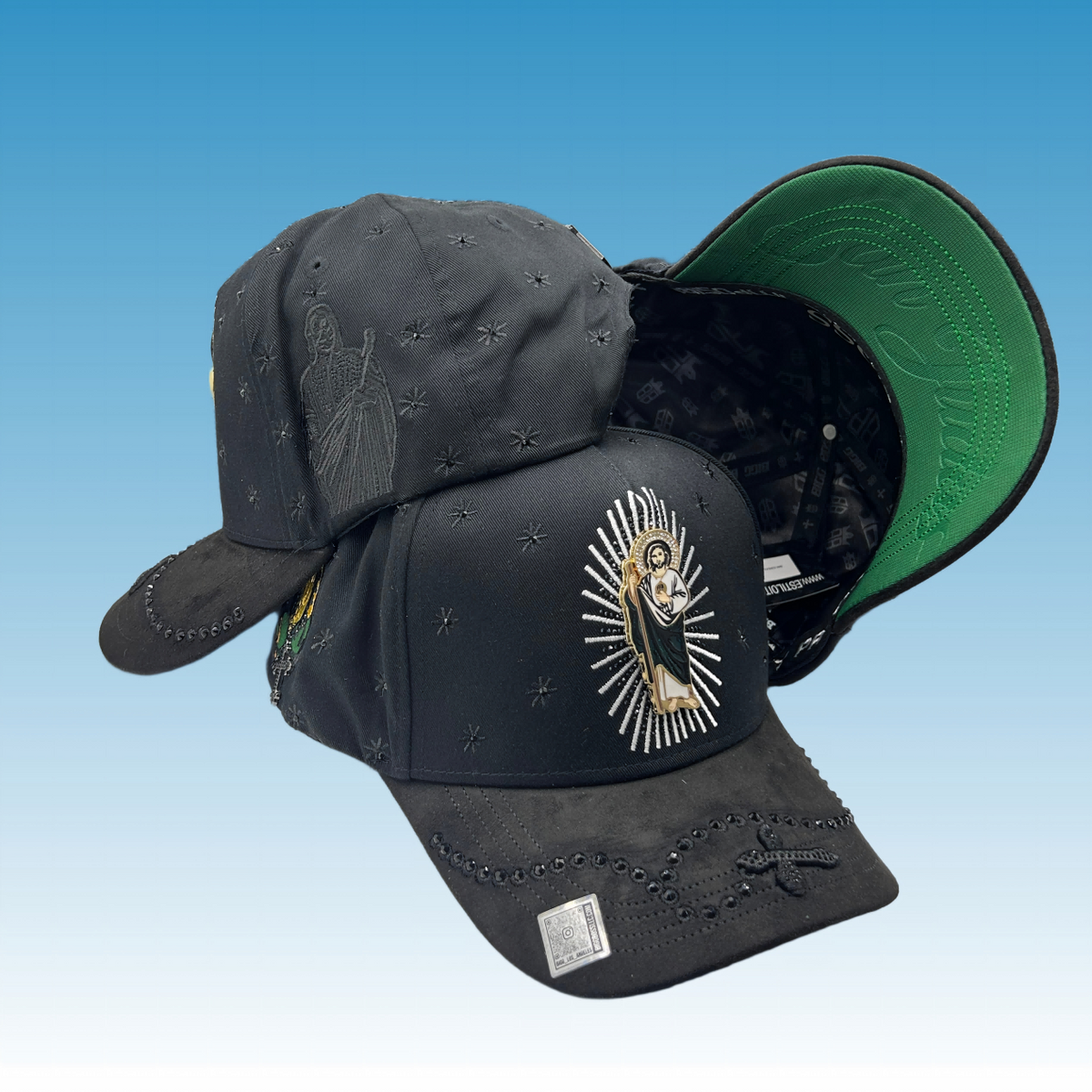 San Judas Halo Cap - Black