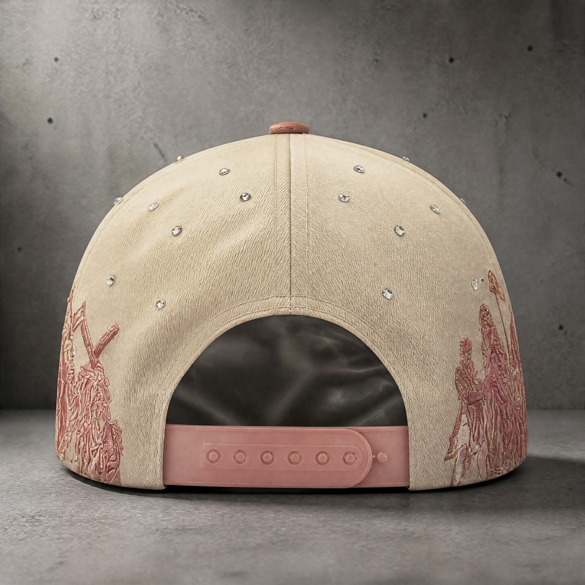 Godlygrind Triple Cross Embroidered Hat - Pink - view 6
