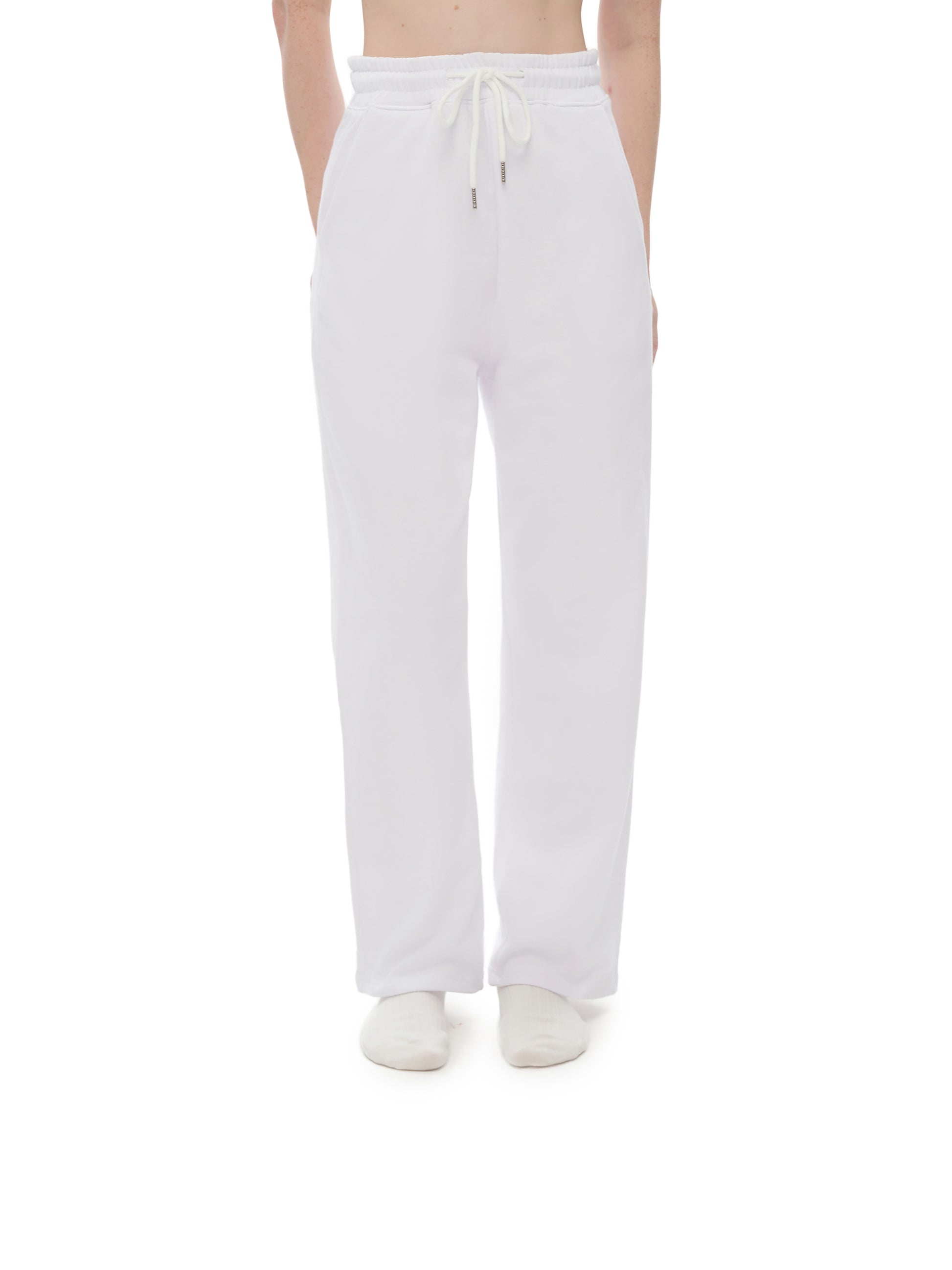 Unisex 100% Cotton Fleece Straight Wide Leg Jogger - Godlygrind