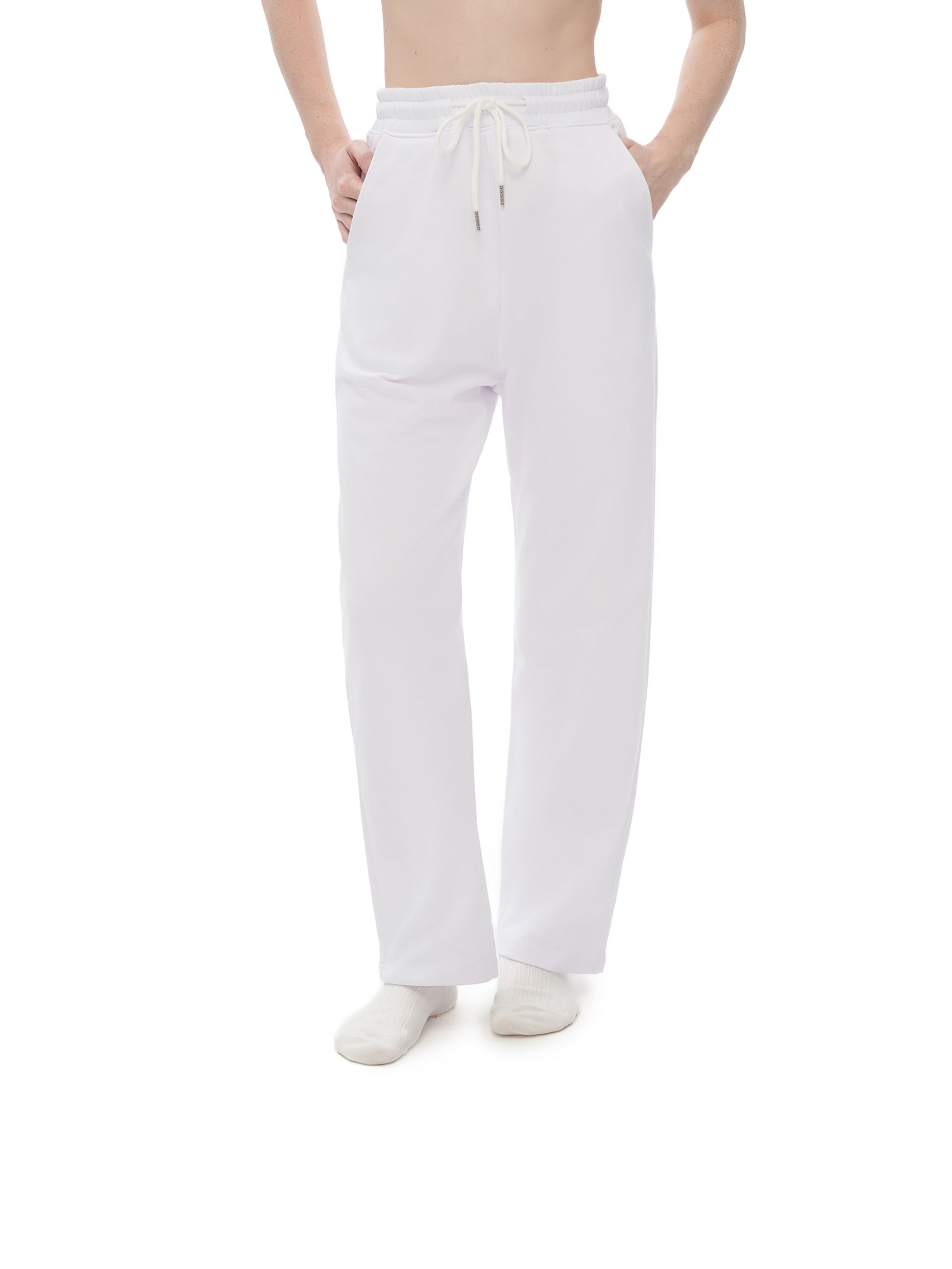 Unisex 100% Cotton Fleece Straight Wide Leg Jogger - Godlygrind