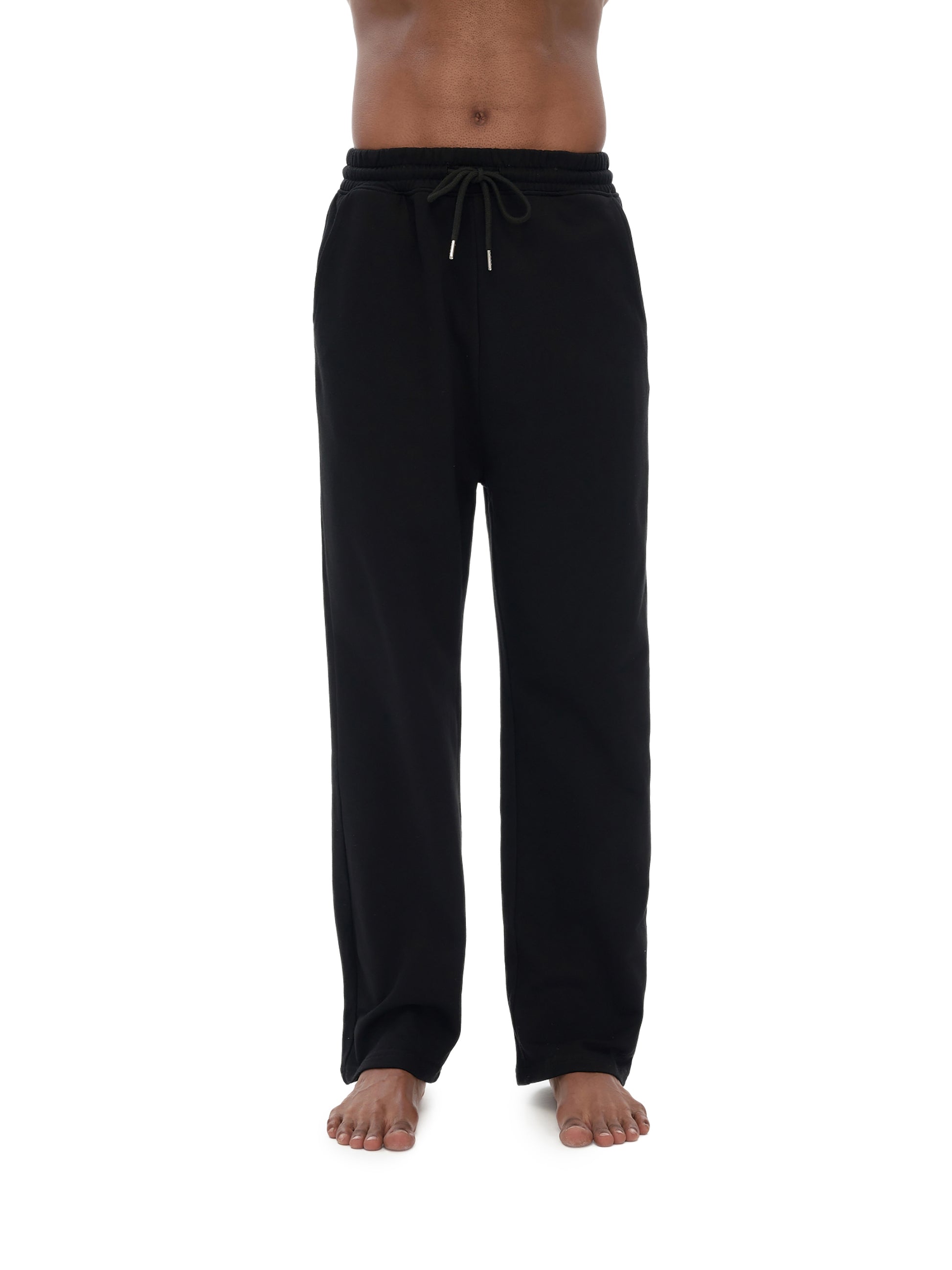 Unisex 100% Cotton Fleece Straight Wide Leg Jogger - Godlygrind