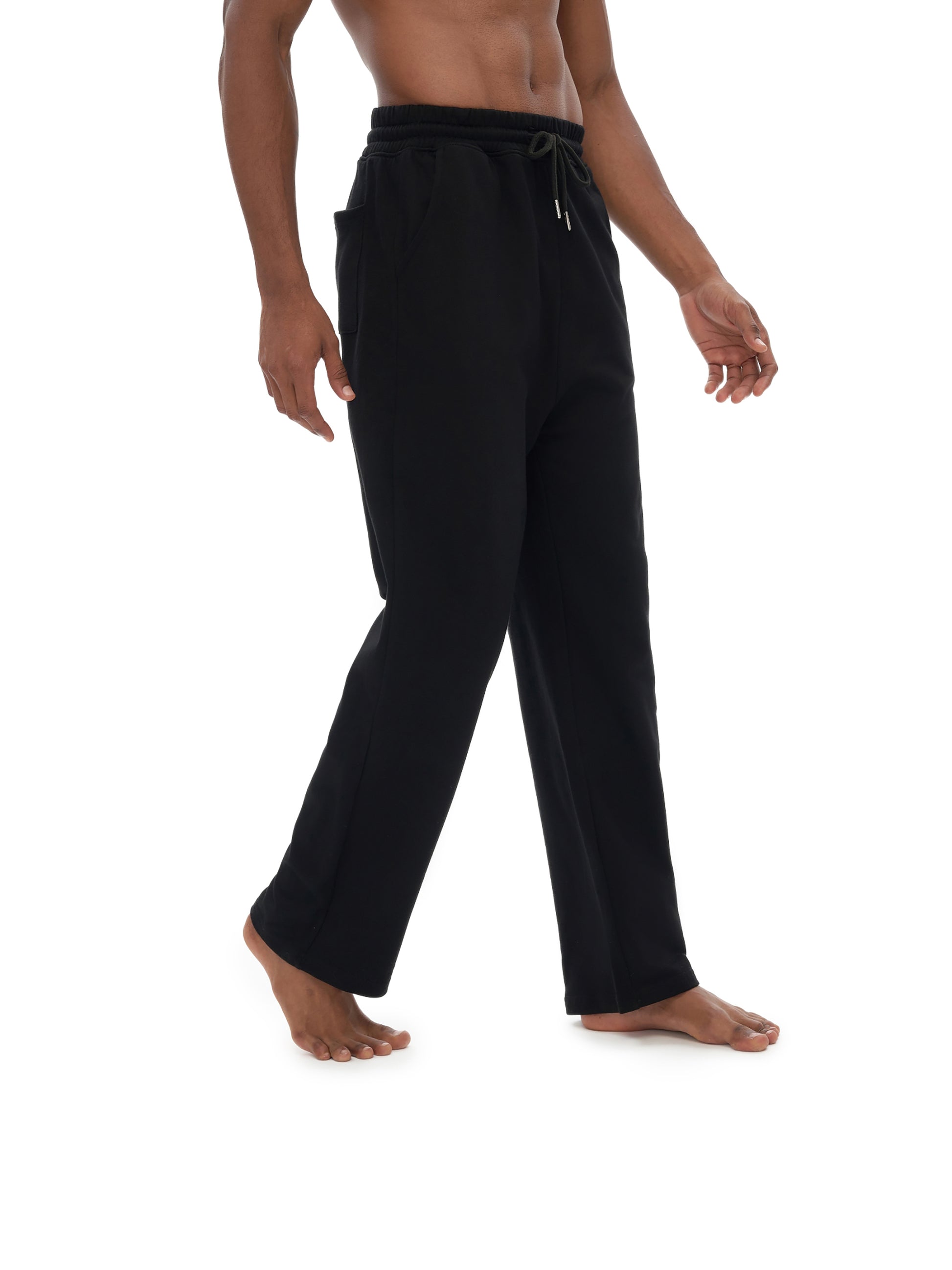 Unisex 100% Cotton Fleece Straight Wide Leg Jogger - Godlygrind