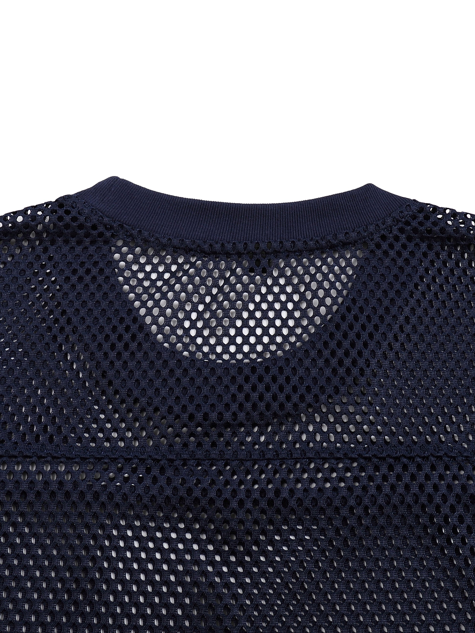 See-through Boxy Net T-shirt - Godlygrind