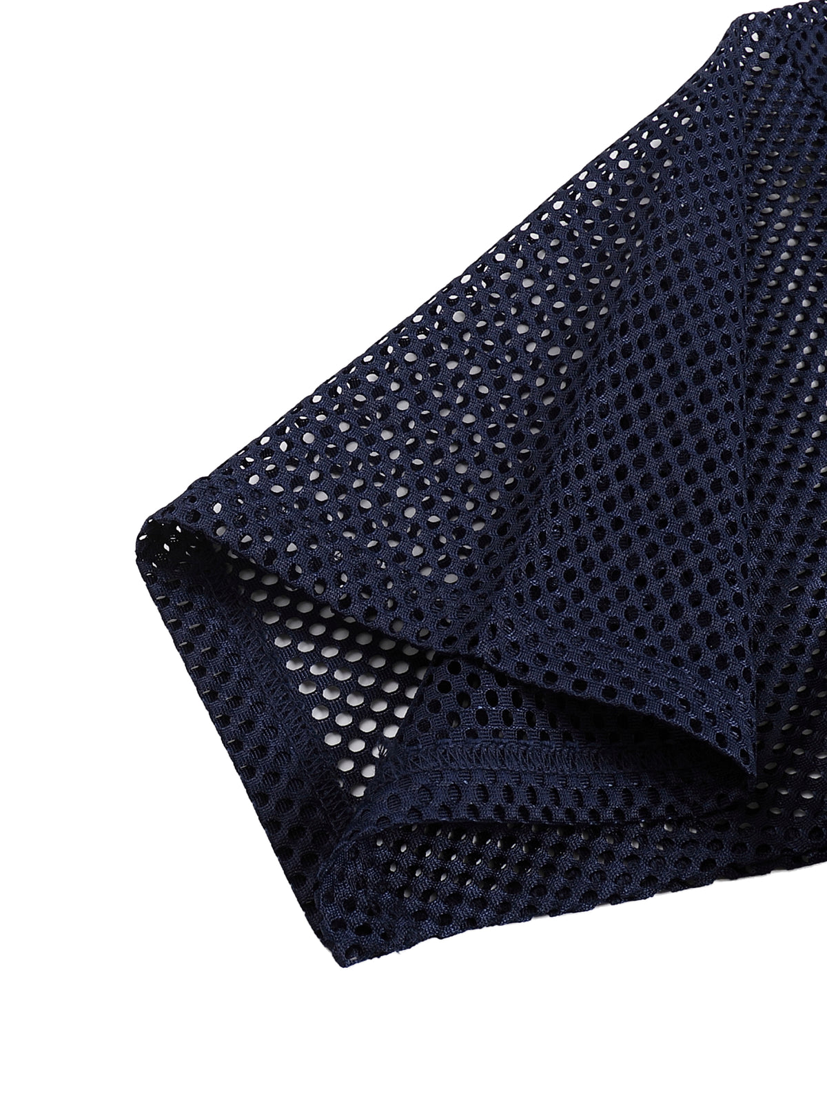 See-through Boxy Net T-shirt - Godlygrind