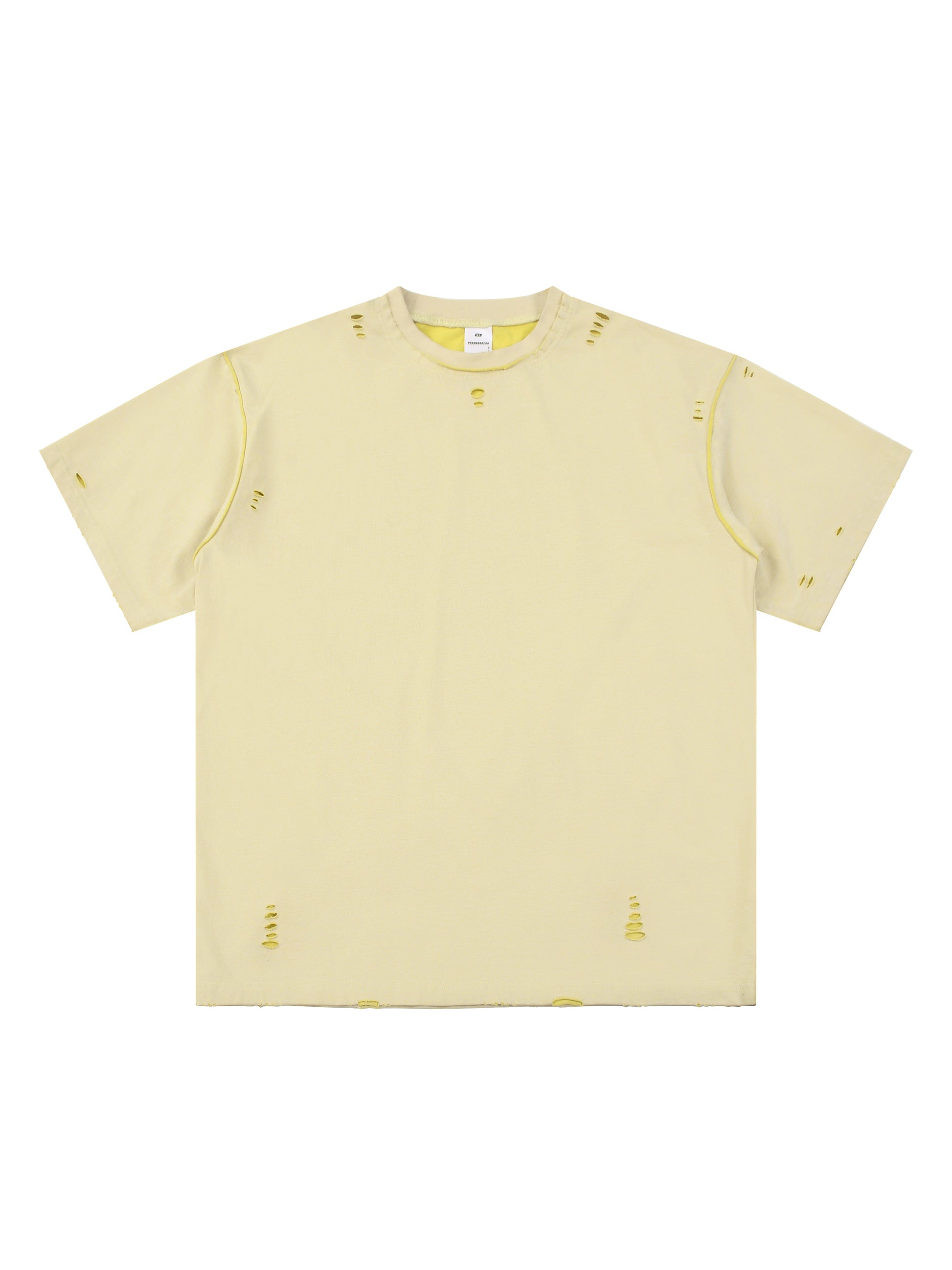 Hand-frayed Reversible T-shirt - Godlygrind