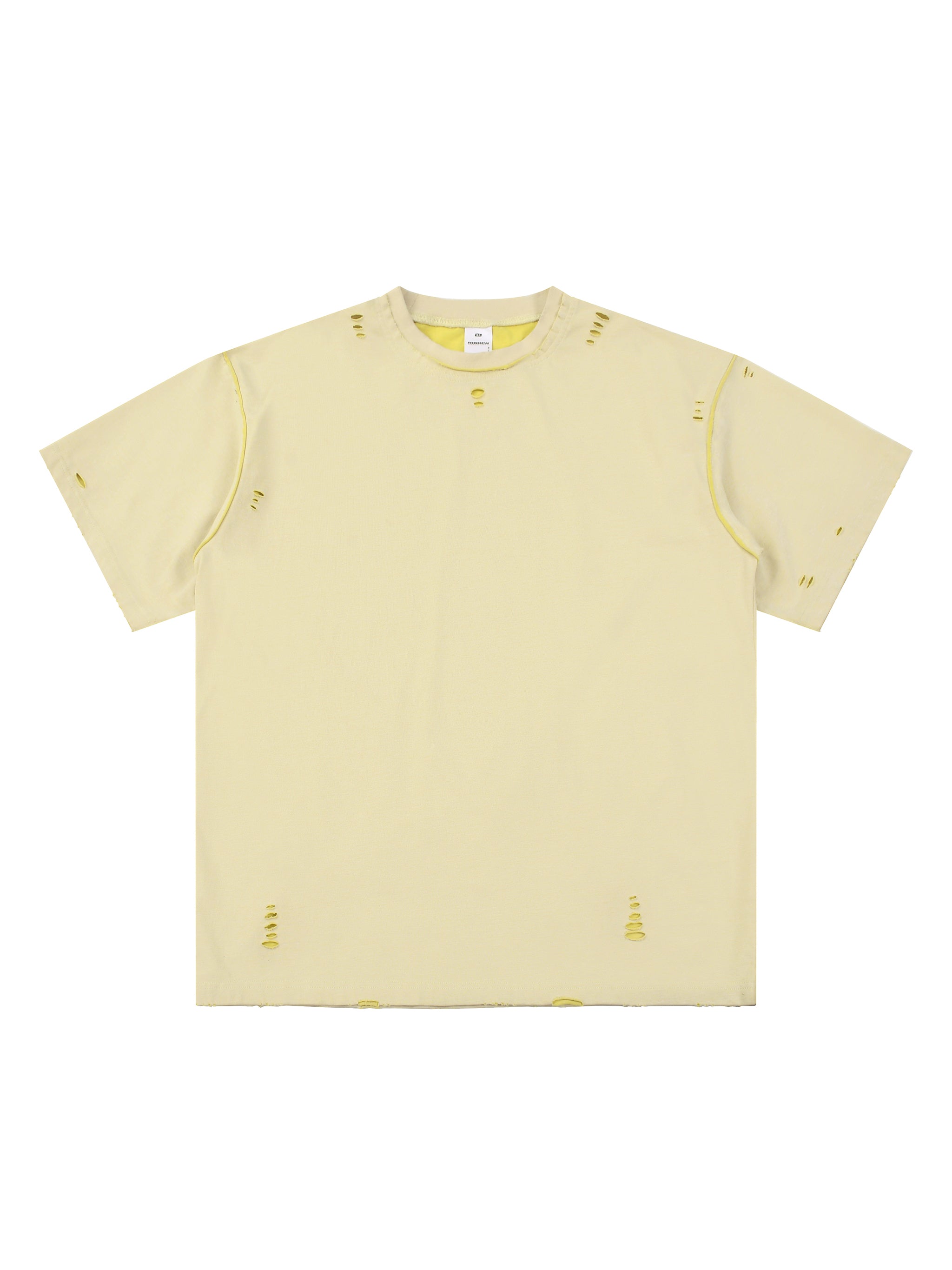 Hand-frayed Reversible T-shirt - Godlygrind