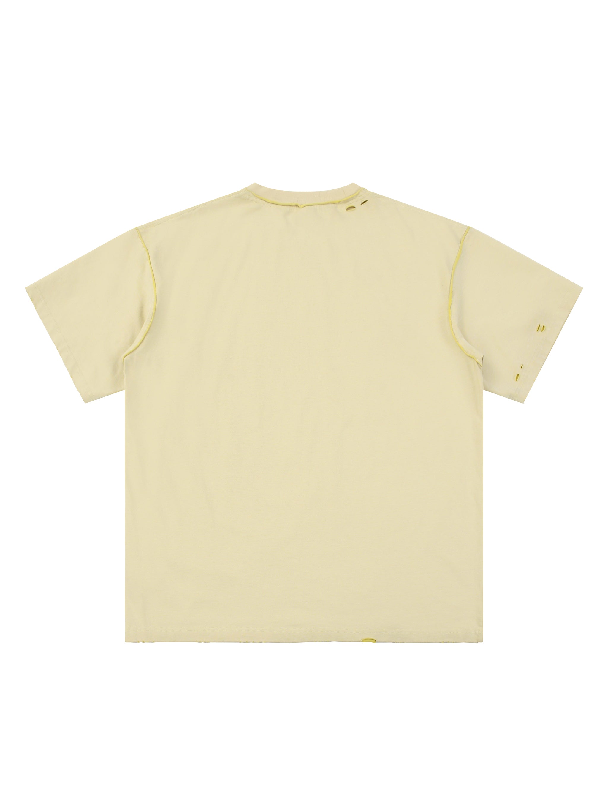 Hand-frayed Reversible T-shirt - Godlygrind