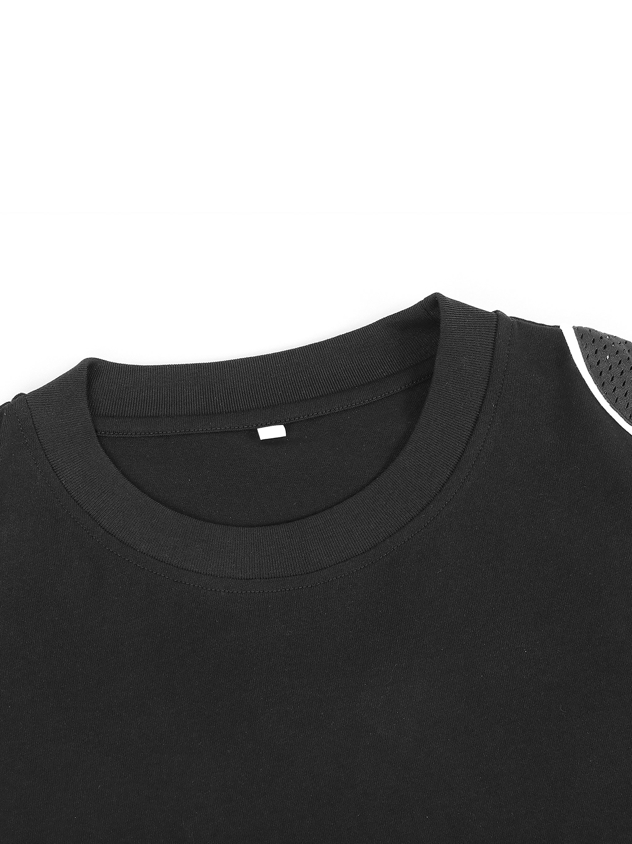 Contrast Piped Panel T-Shirt - Godlygrind