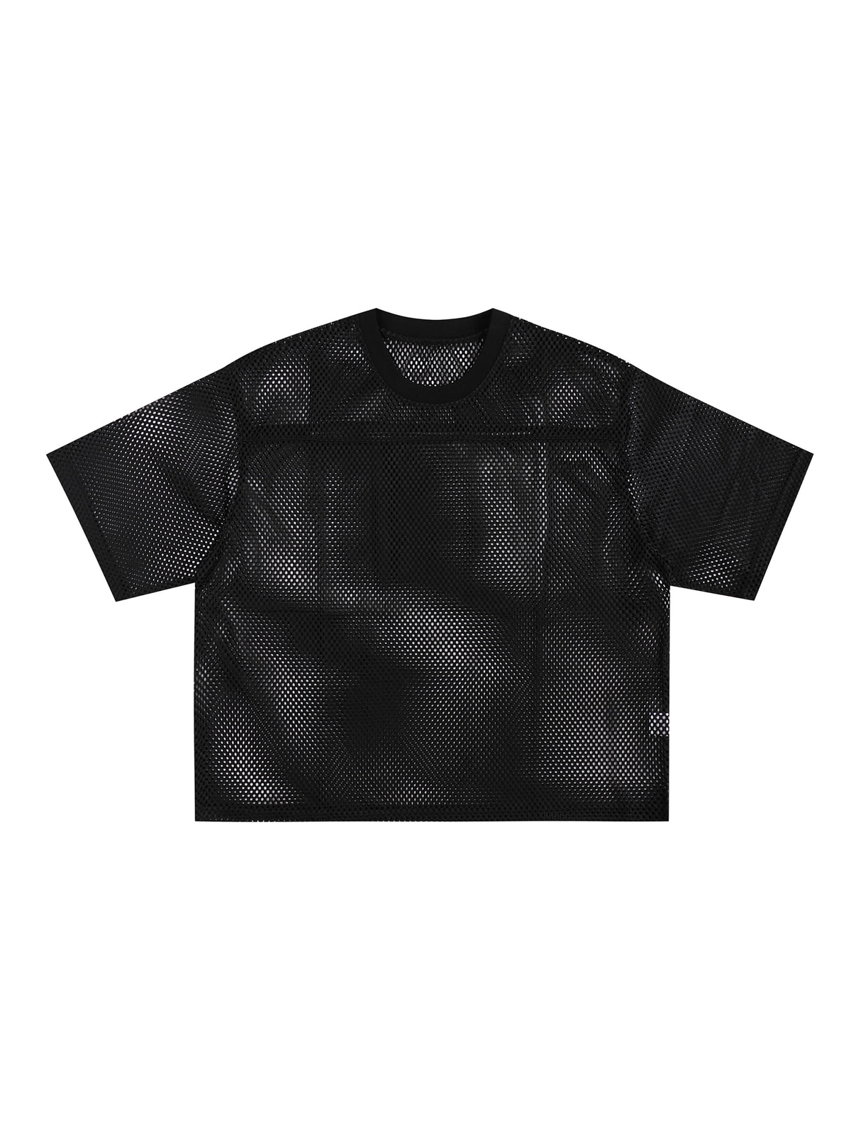 See-through Boxy Net T-shirt - Godlygrind