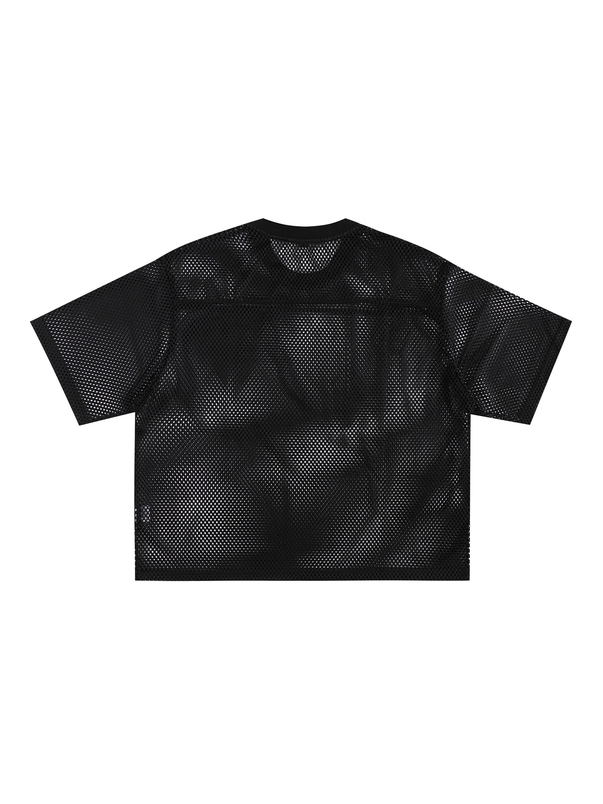 See-through Boxy Net T-shirt - Godlygrind