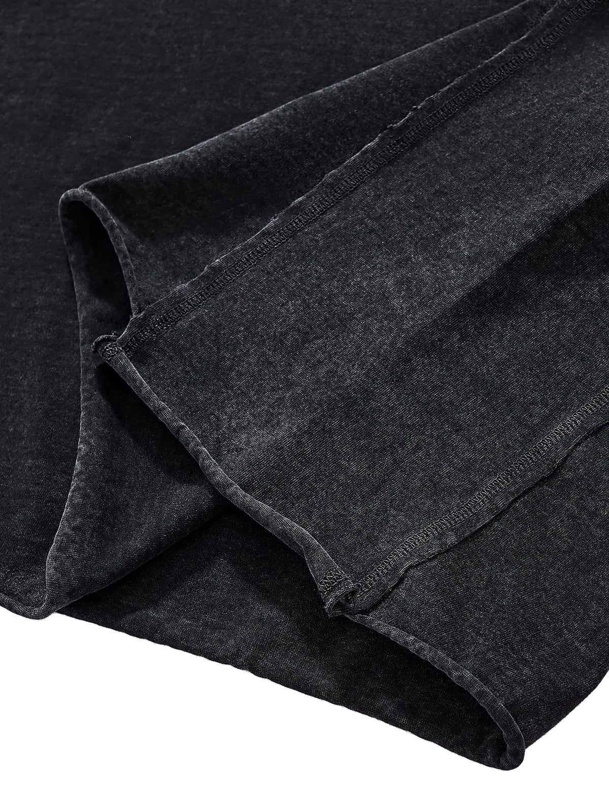Raw Edge Snow Washed Boxy T-Shirt - Godlygrind