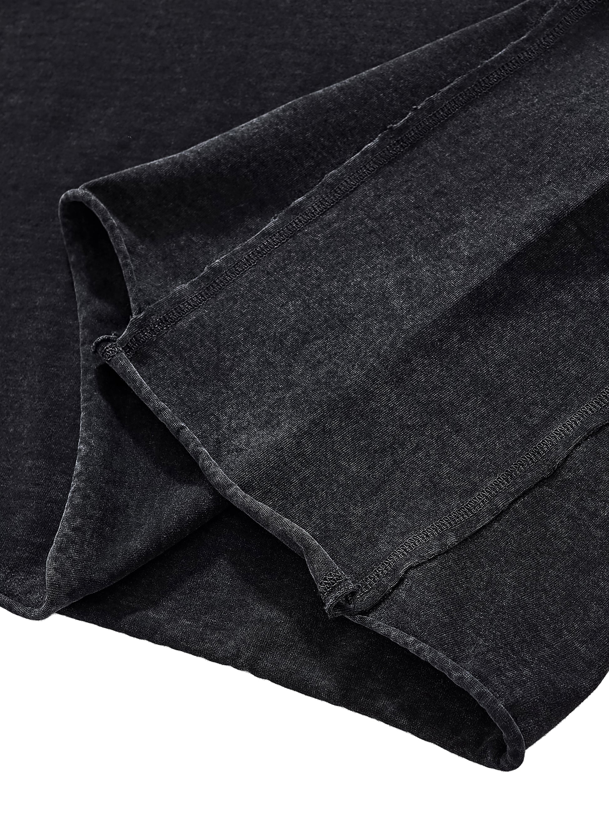 Raw Edge Snow Washed Boxy T-Shirt - Godlygrind
