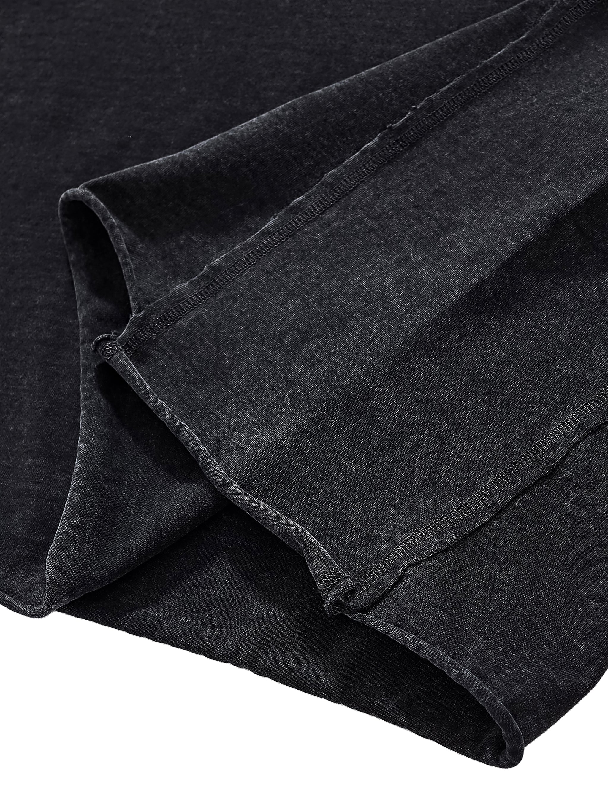 Raw Edge Snow Washed Boxy T-Shirt - Godlygrind
