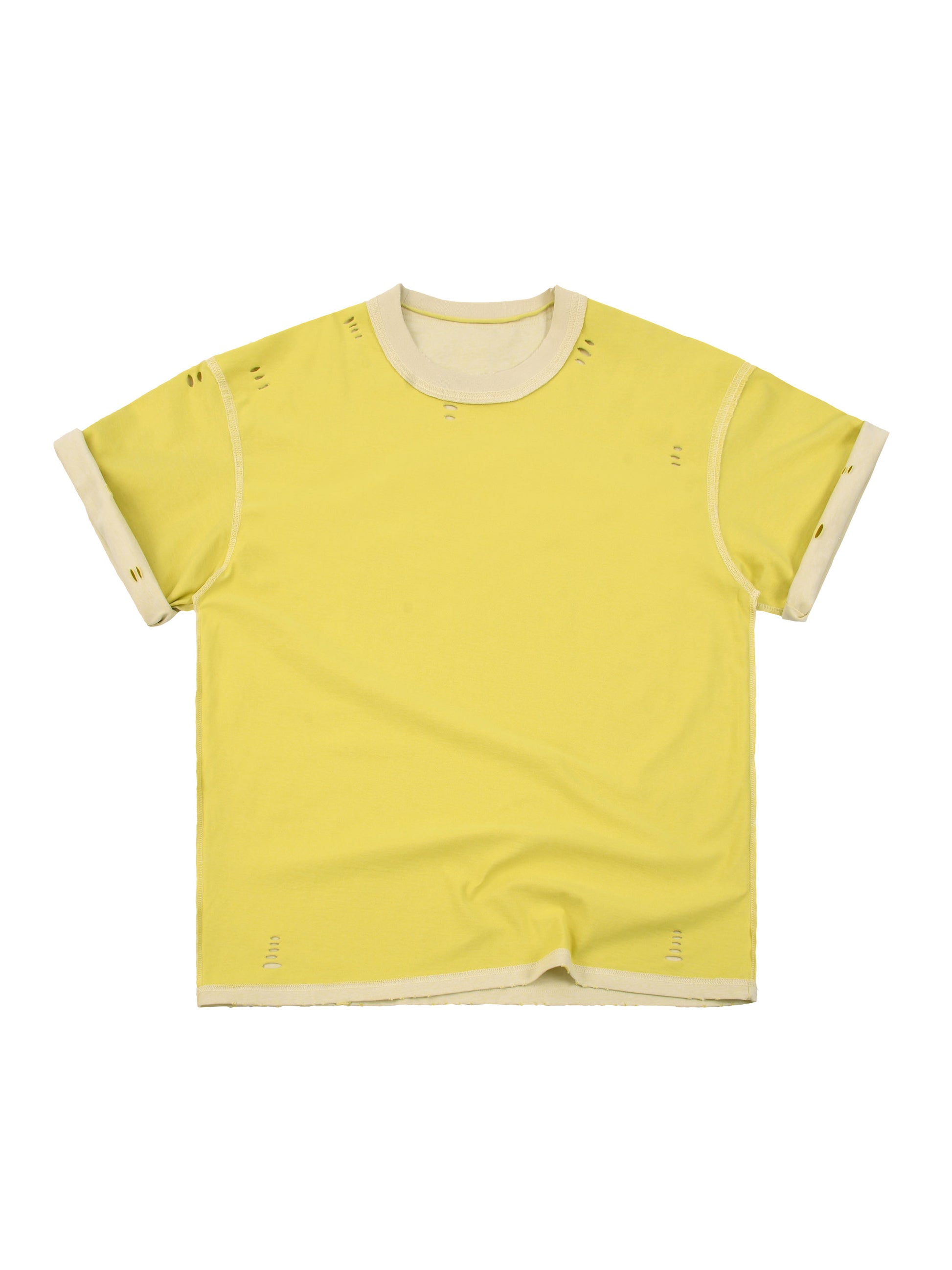 Hand-frayed Reversible T-shirt - Godlygrind