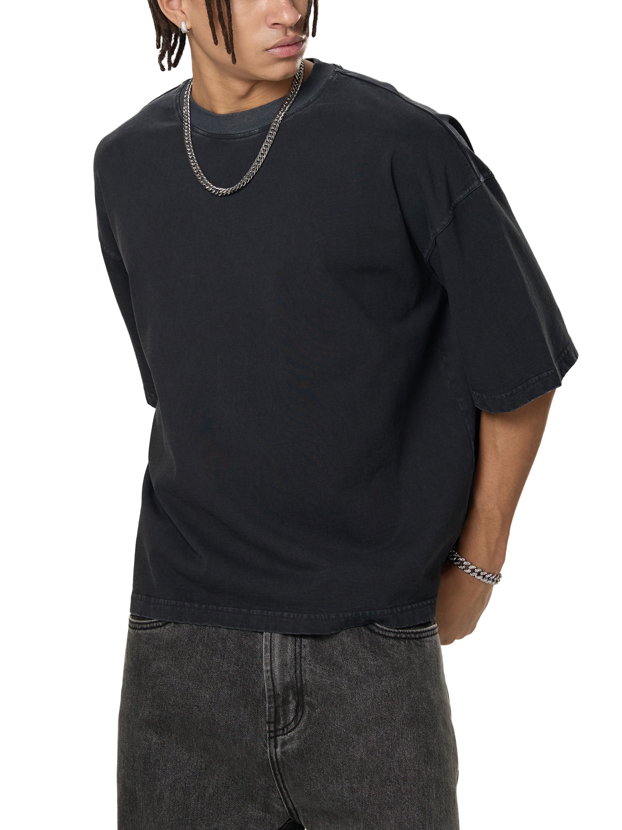 Vintage Washed Boxy T-Shirt - Godlygrind