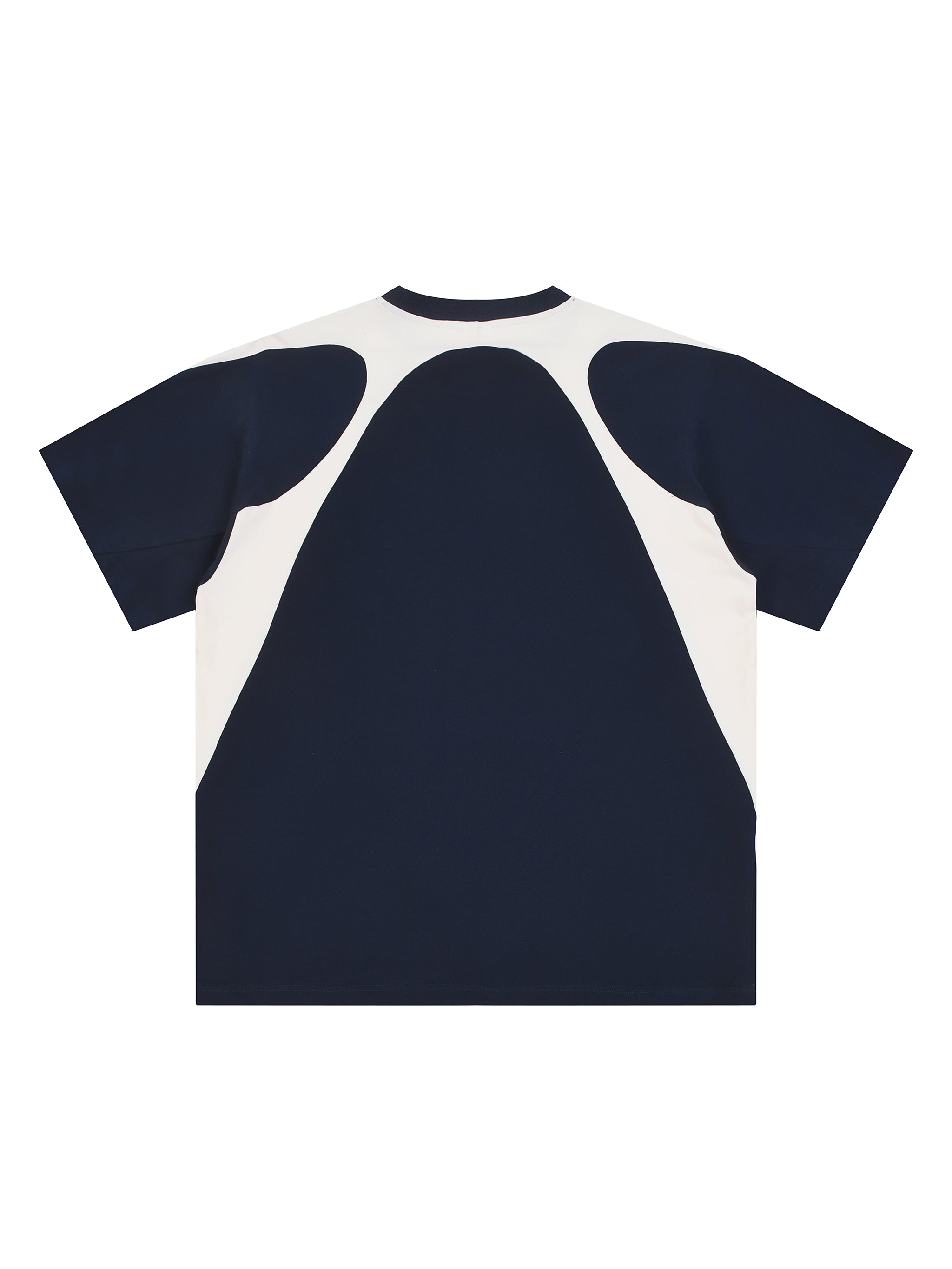 Contrast Panel Cotton T-Shirt - Godlygrind