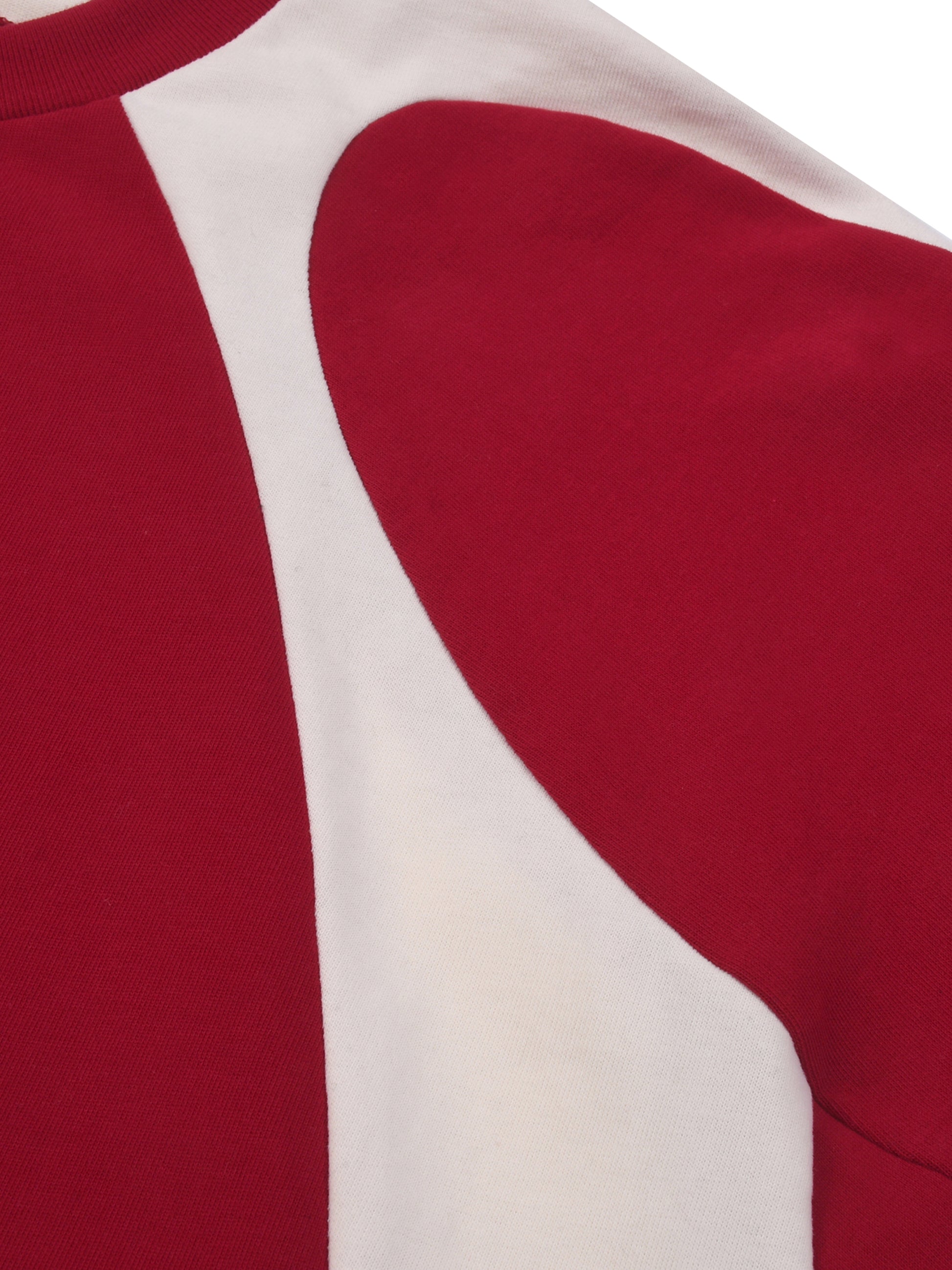 Contrast Panel Cotton T-Shirt - Godlygrind