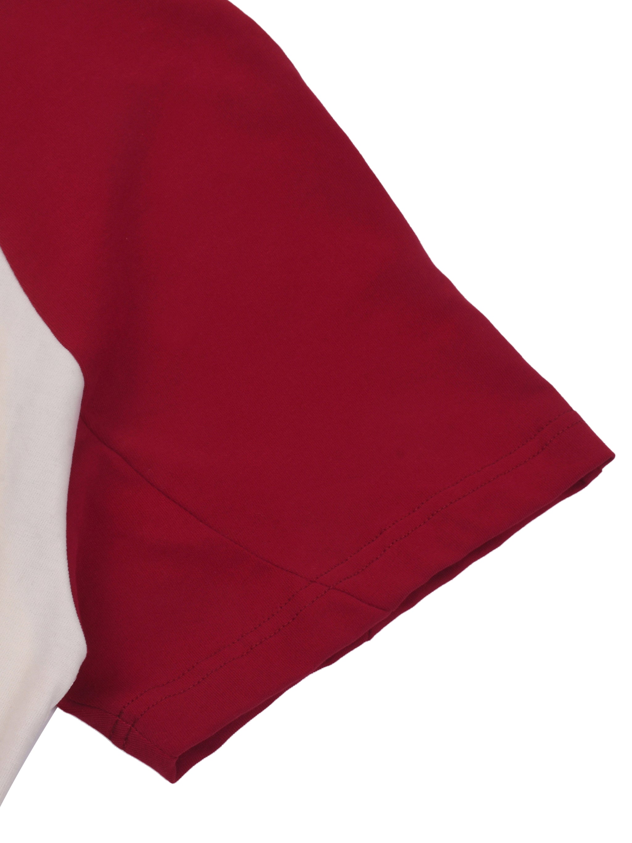 Contrast Panel Cotton T-Shirt - Godlygrind
