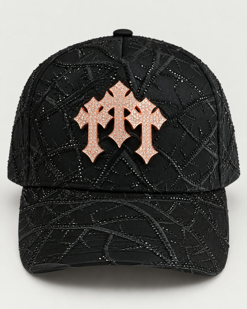 Rose Gold Crown of Thorns Cap