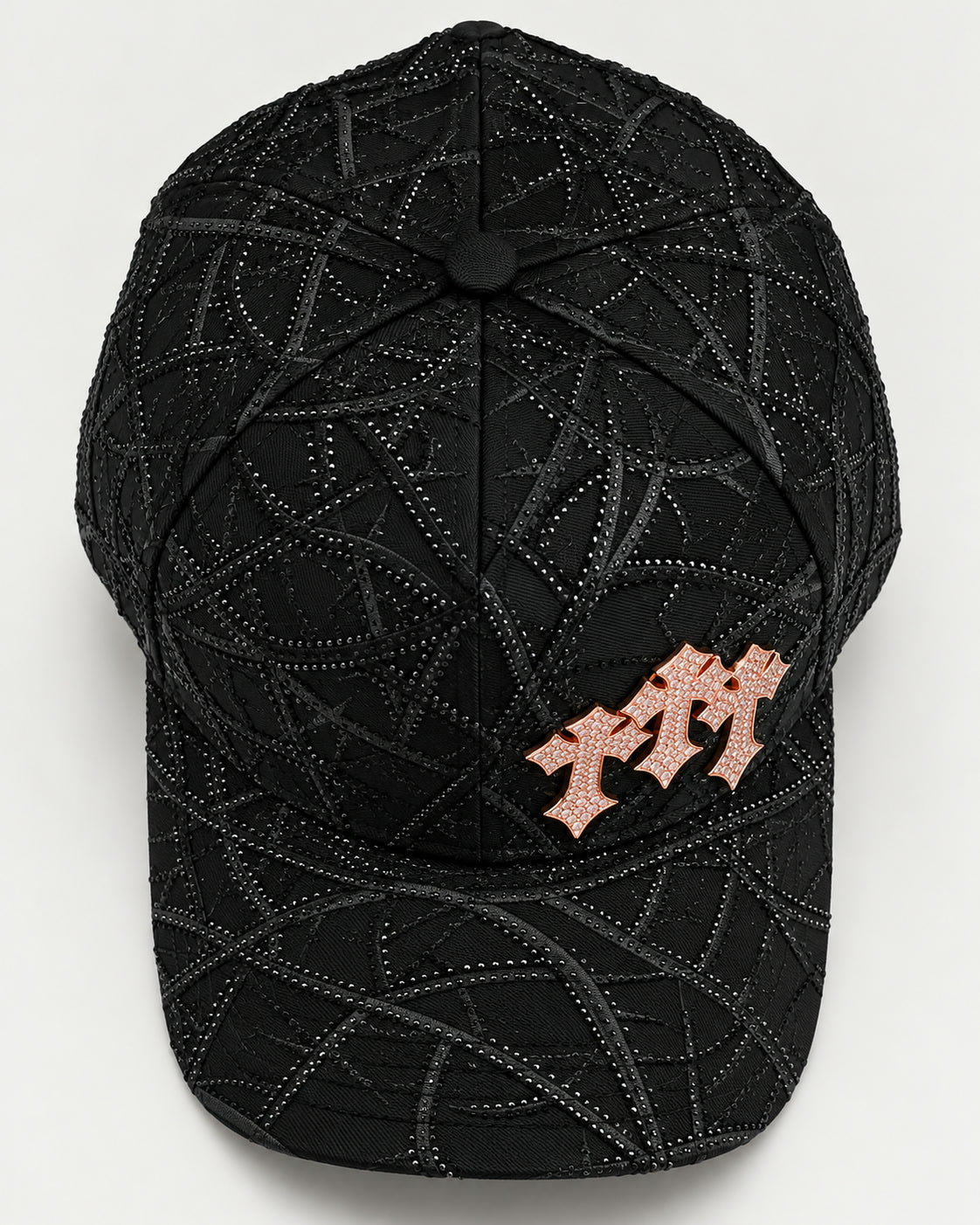 Rose Gold Crown of Thorns Cap - 4